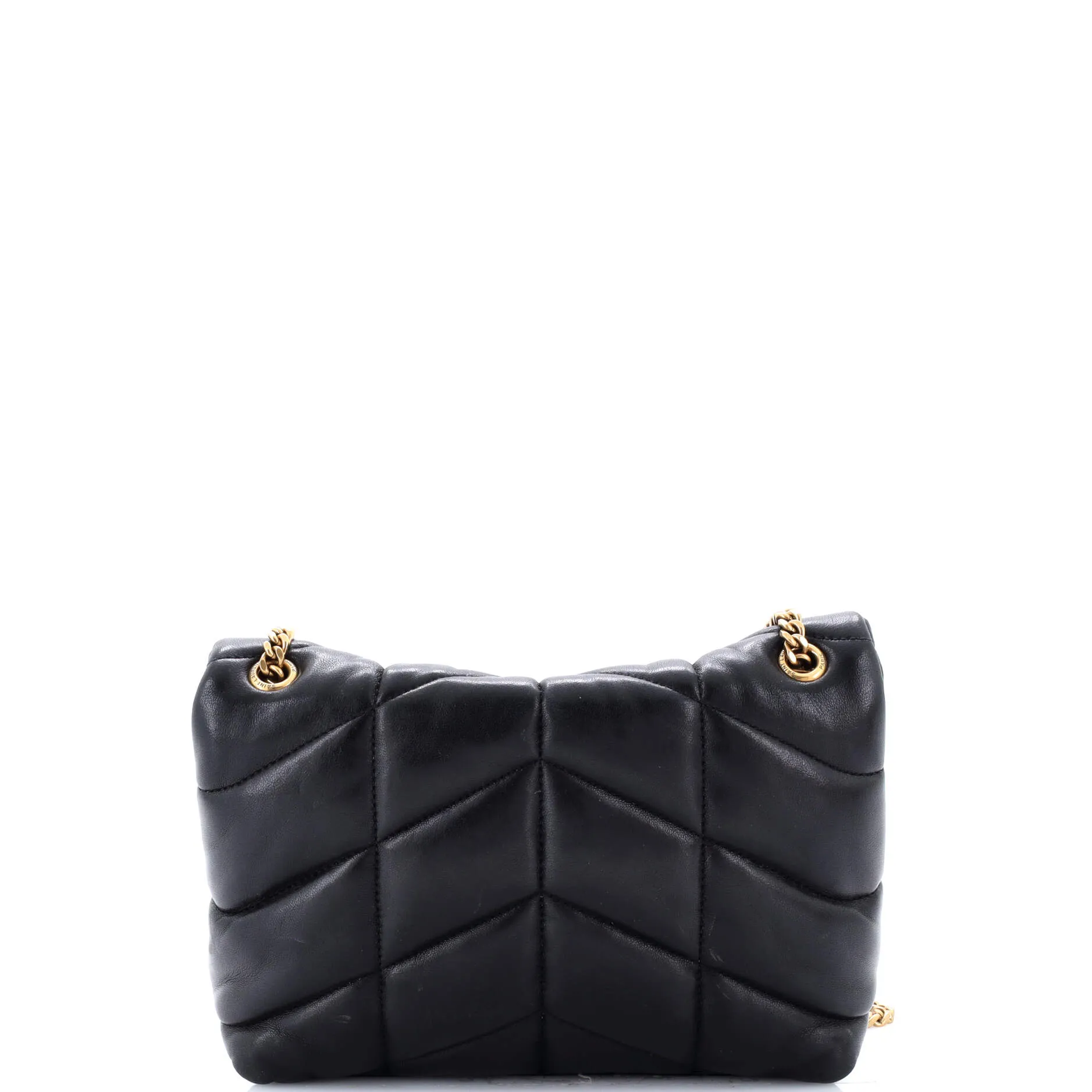 Pre-Loved Saint Laurent Loulou Puffer Shoulder Bag Quilted Leather Mini sold by Zulily product image thumbnail 3