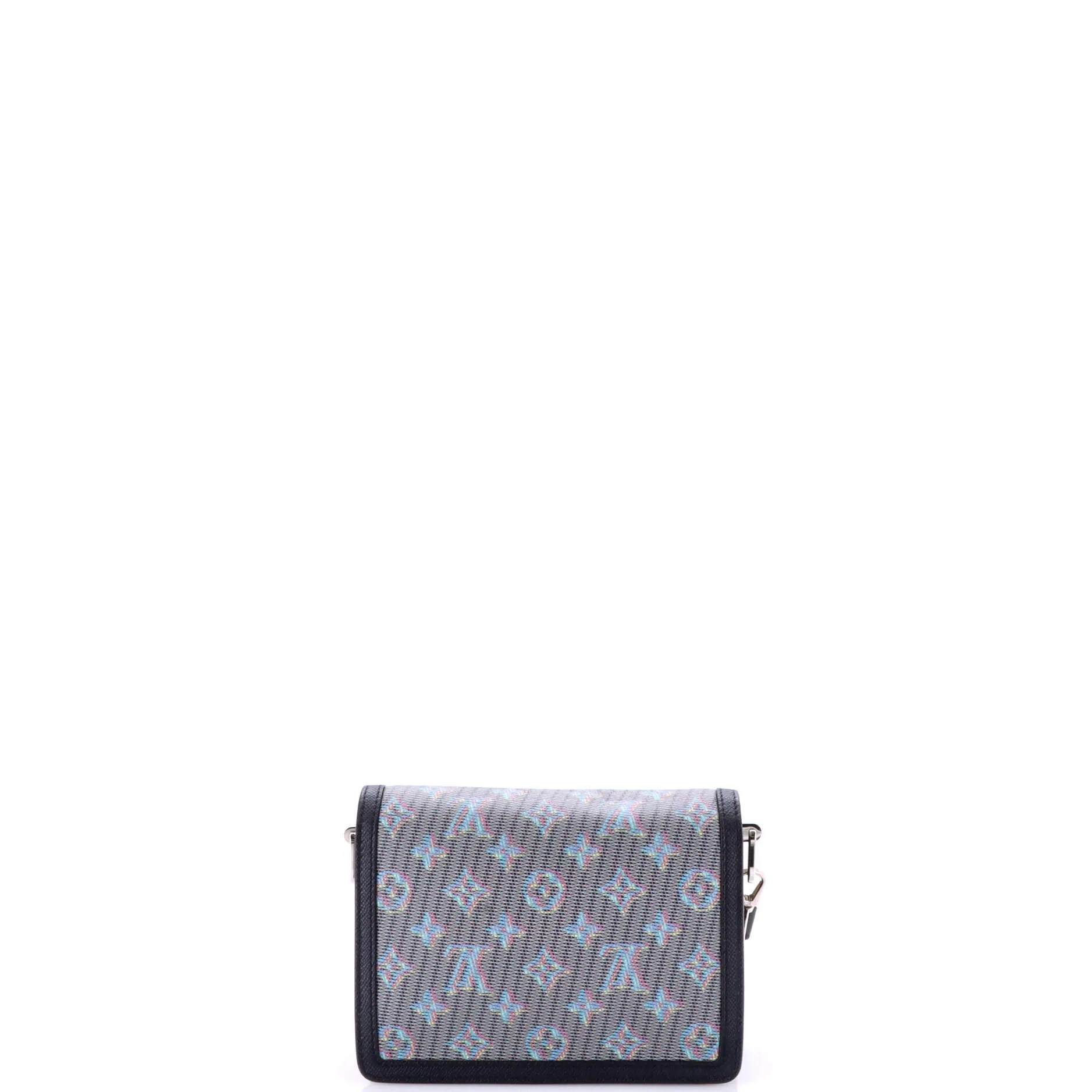 Pre-Loved Louis Vuitton Dauphine Shoulder Bag Damier Monogram LV Pop Canvas Mini sold by Zulily product image thumbnail 3