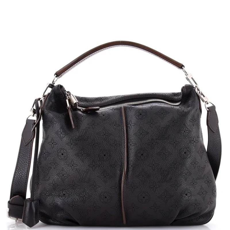 Pre-Loved Louis Vuitton Selene Handbag Mahina Leather PM sold by Zulily