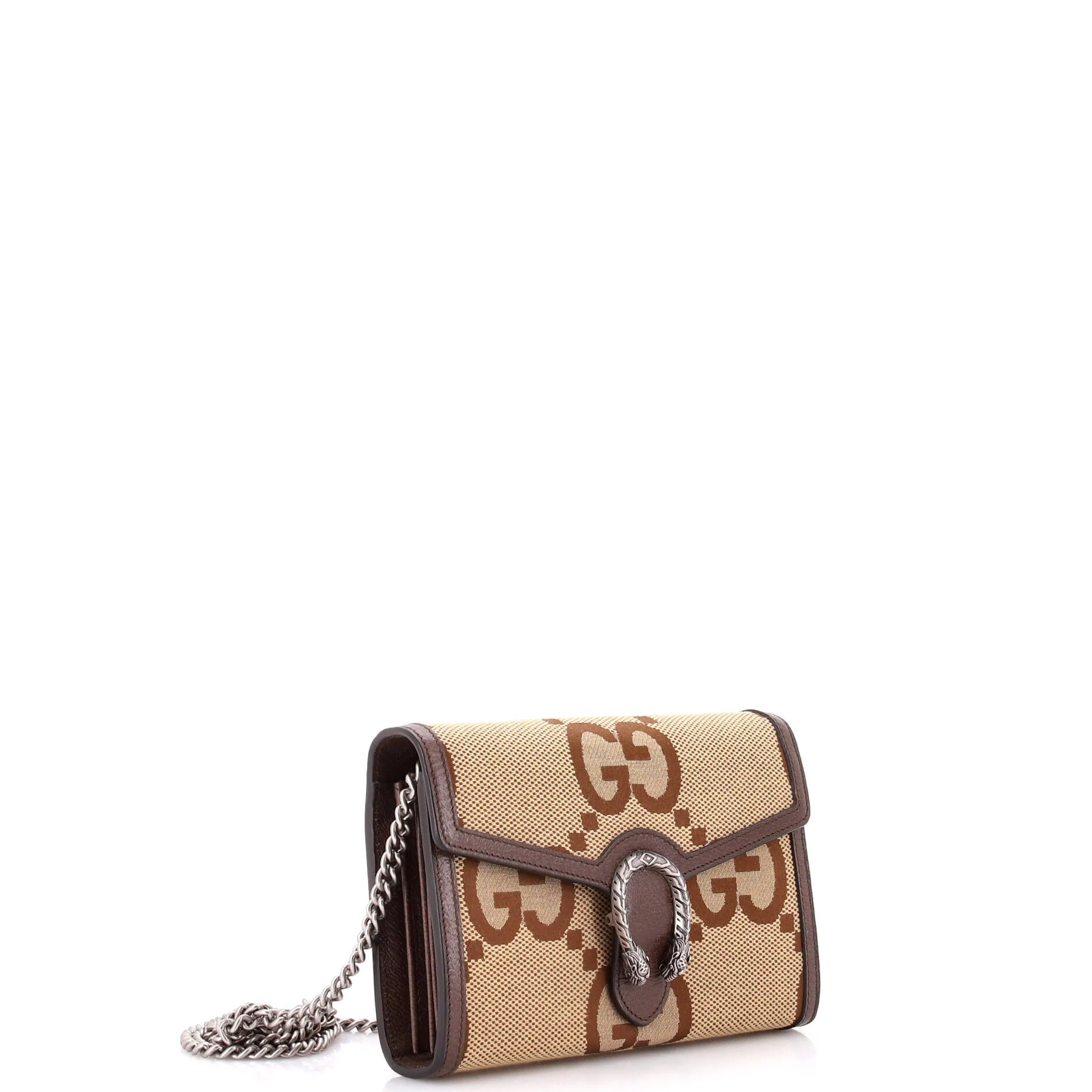 Pre-Loved Gucci Dionysus Chain Wallet Jumbo GG Canvas Small sold by Zulily product image thumbnail 2