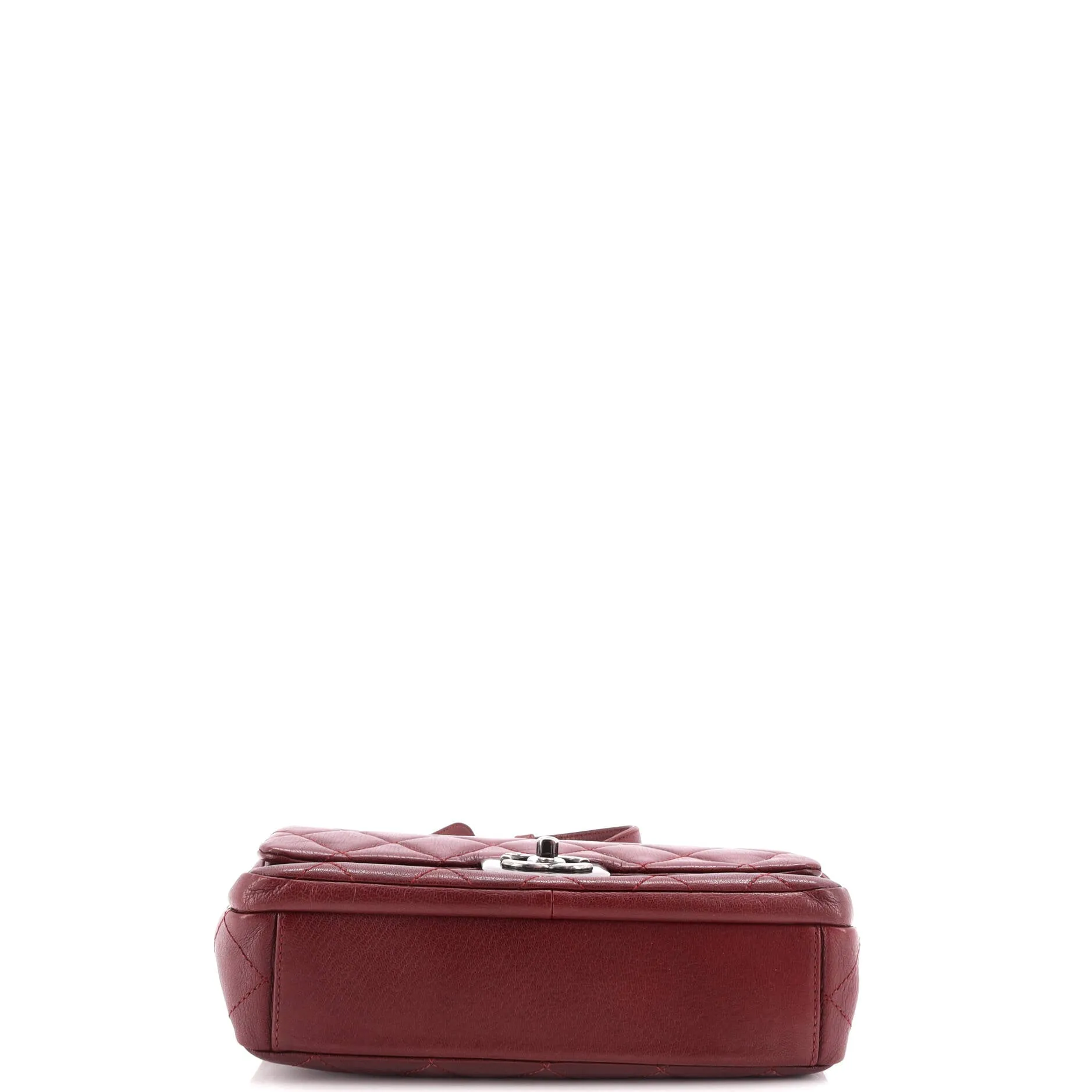 Pre-Loved Chanel Double Carry Chain Waist Bag Quilted Goatskin Small sold by Zulily product image thumbnail 5