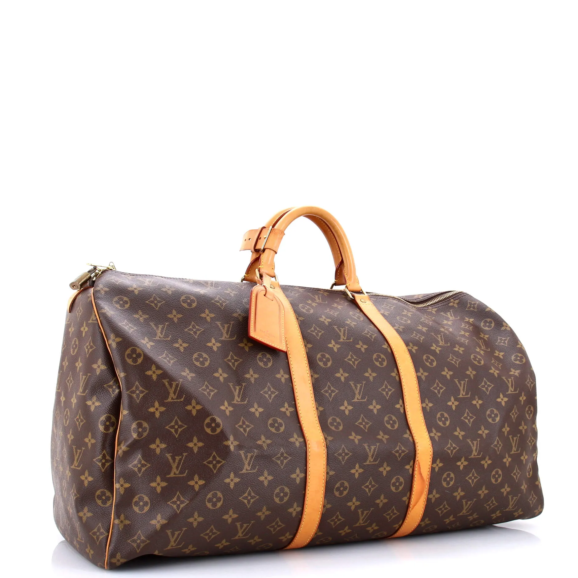 Pre-Loved Louis Vuitton Keepall Bag Monogram Canvas 60 sold by Zulily product image thumbnail 2