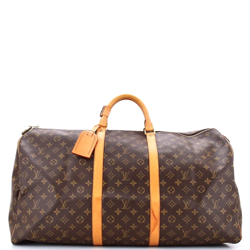 Pre-Loved Louis Vuitton Keepall Bag Monogram Canvas 60 sold by Zulily