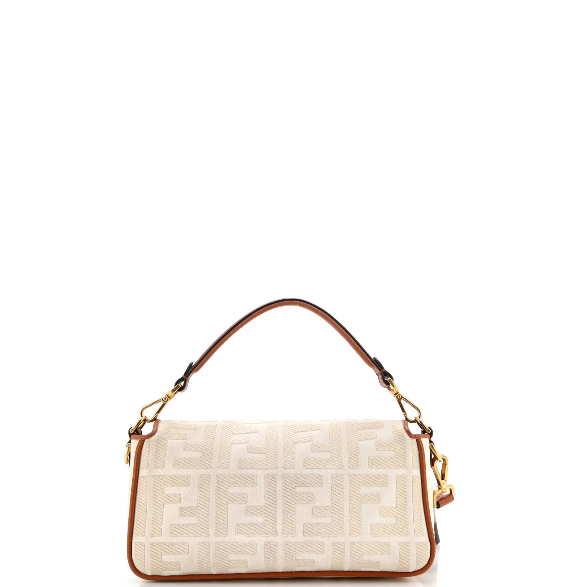 Pre-Loved Fendi Baguette NM Bag Zucca Embroidered Canvas Medium sold by Zulily product image thumbnail 3
