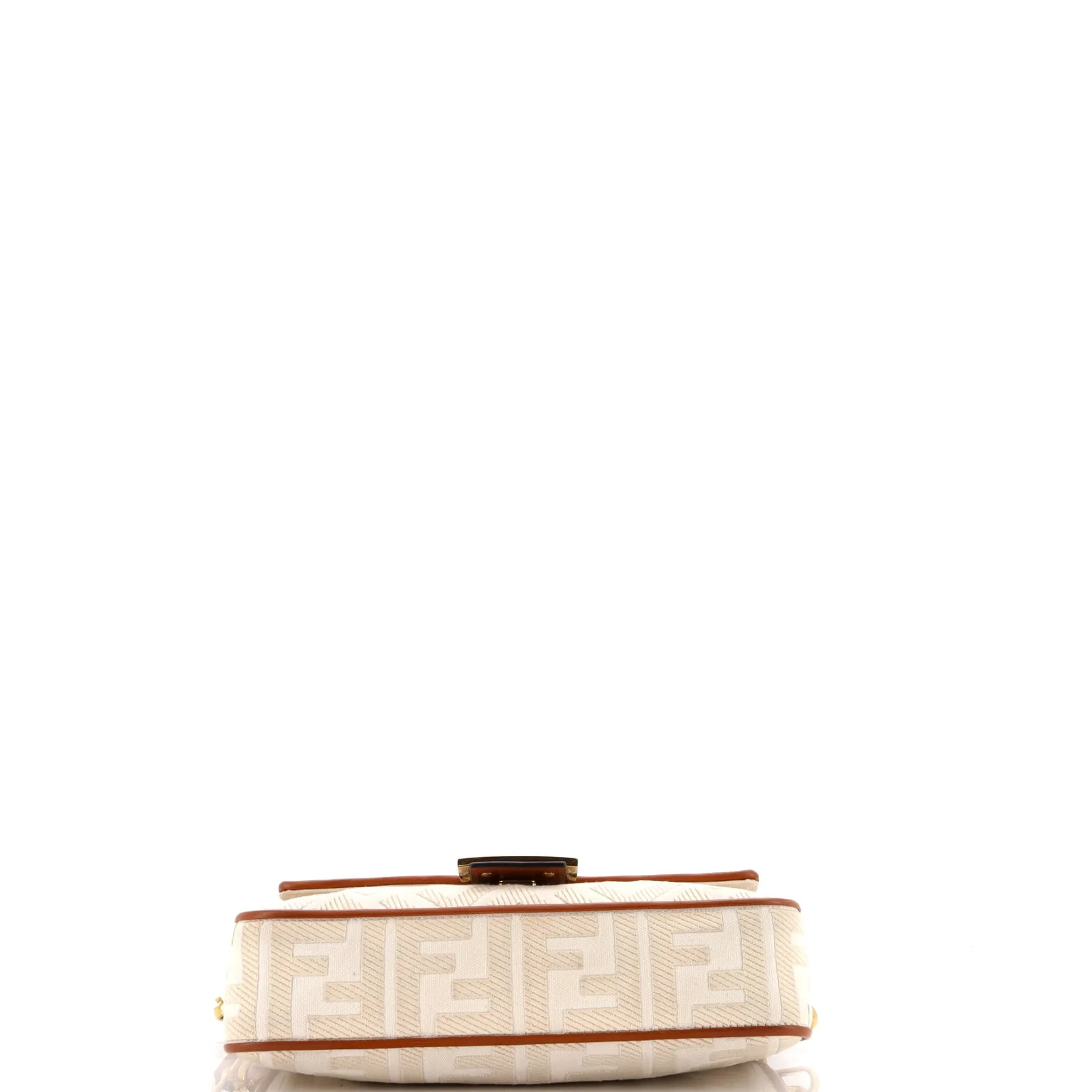 Pre-Loved Fendi Baguette NM Bag Zucca Embroidered Canvas Medium sold by Zulily product image thumbnail 4