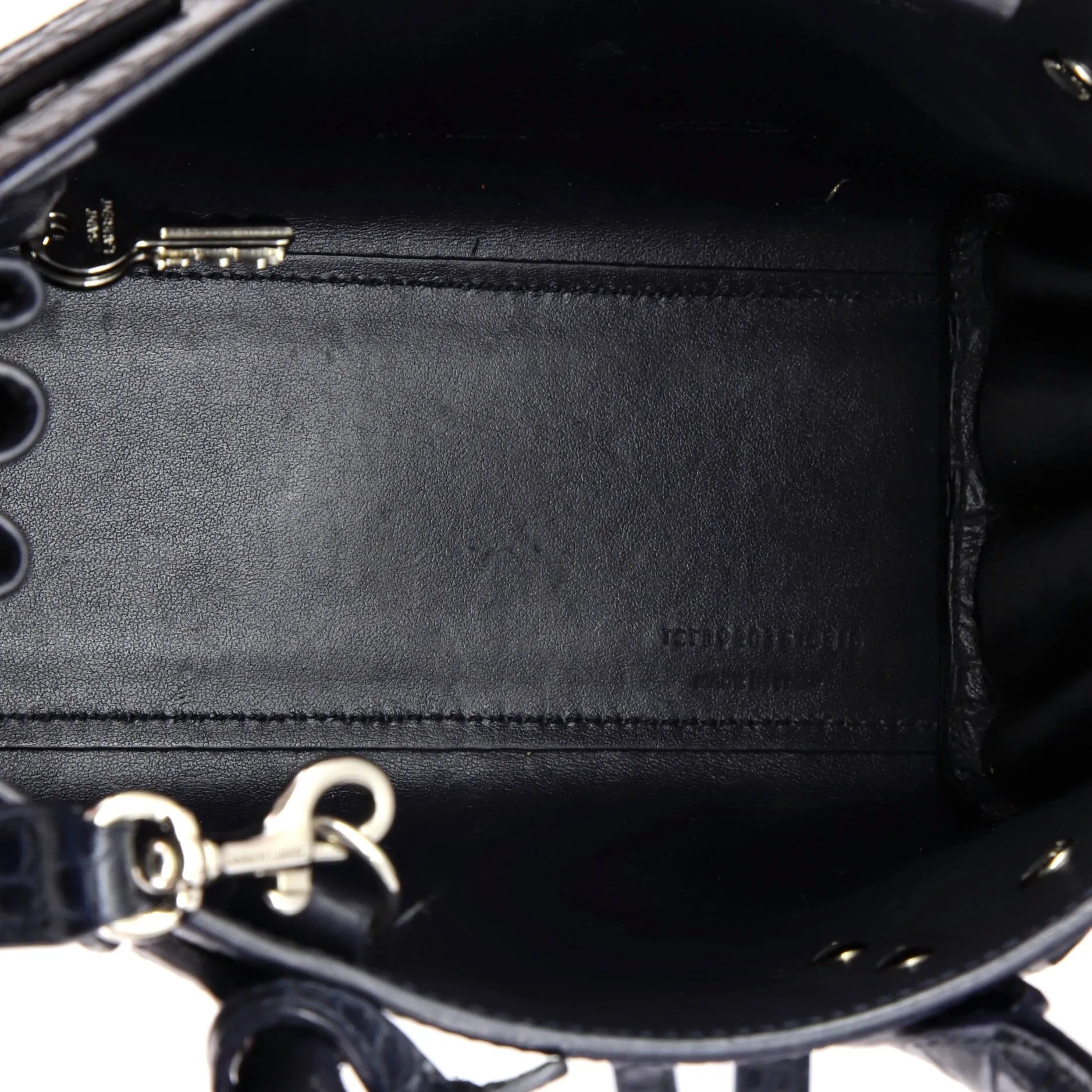 Pre-Loved Saint Laurent Sac de Jour NM Bag Crocodile Embossed Leather Nano sold by Zulily product image thumbnail 5