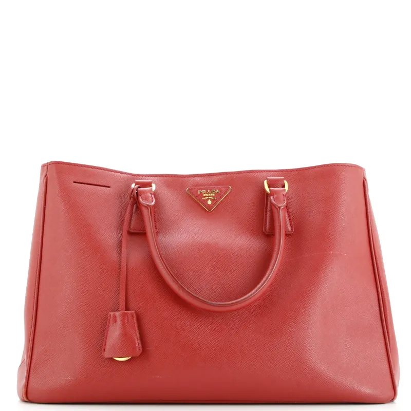 Pre-Loved Prada Lux Open Tote Saffiano Leather Large sold by Zulily
