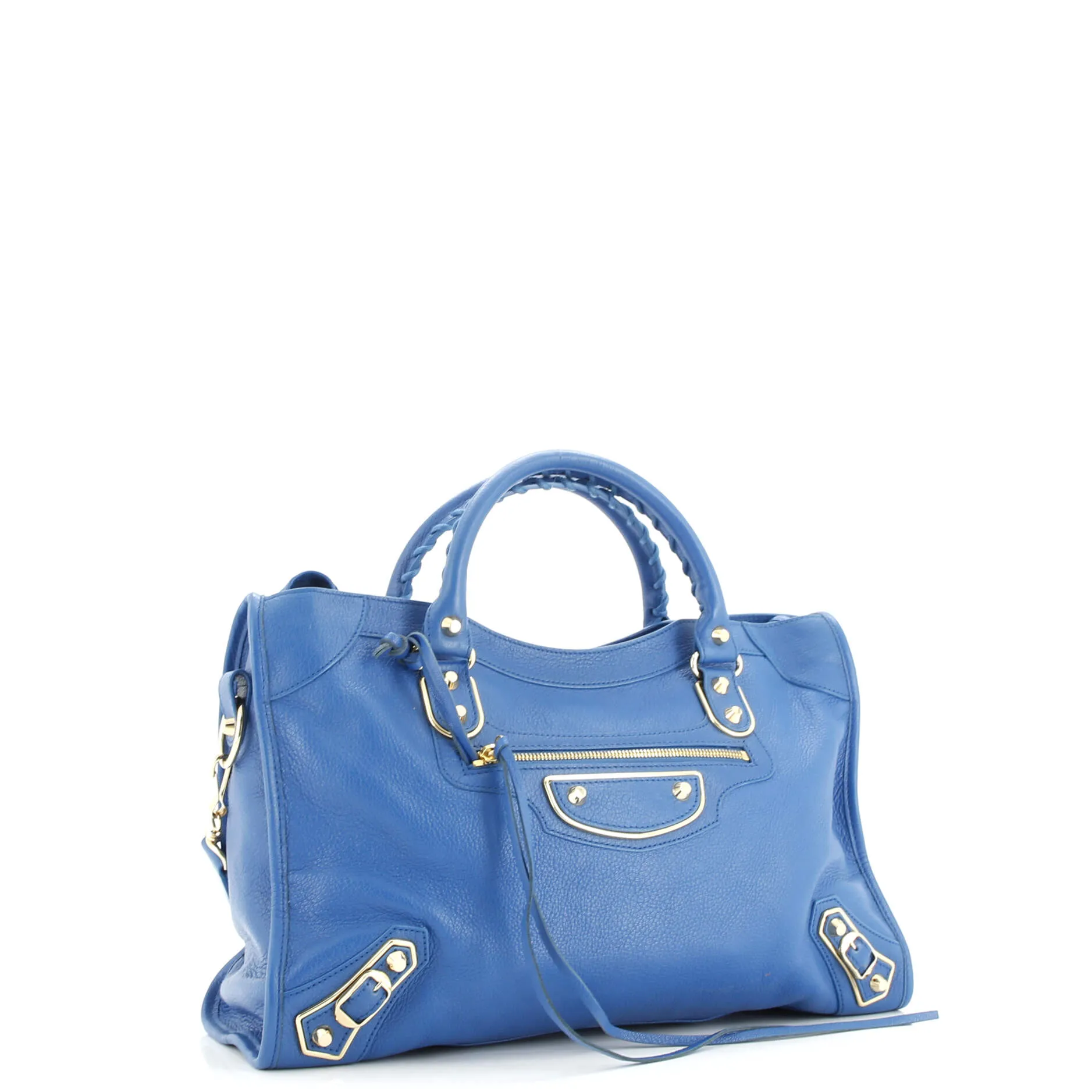 Pre-Loved Balenciaga City Classic Metallic Edge Bag Leather Medium sold by Zulily product image thumbnail 3