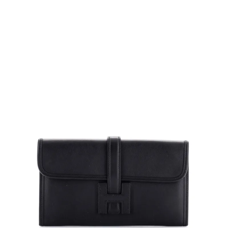 Pre-Loved Hermes Jige Duo Clutch Swift made by Hermes