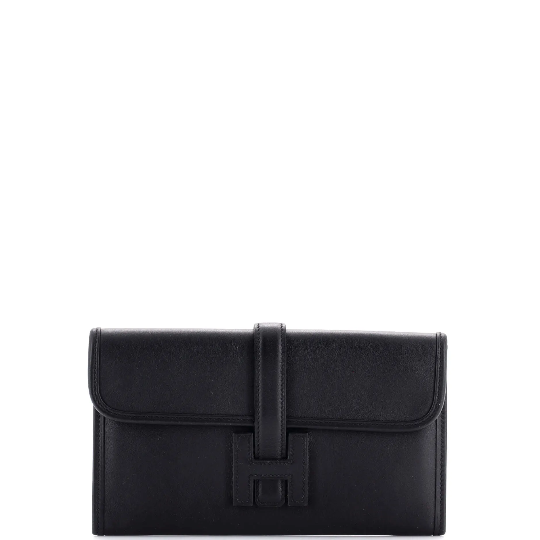 Pre-Loved Hermes Jige Duo Clutch Swift sold by Zulily