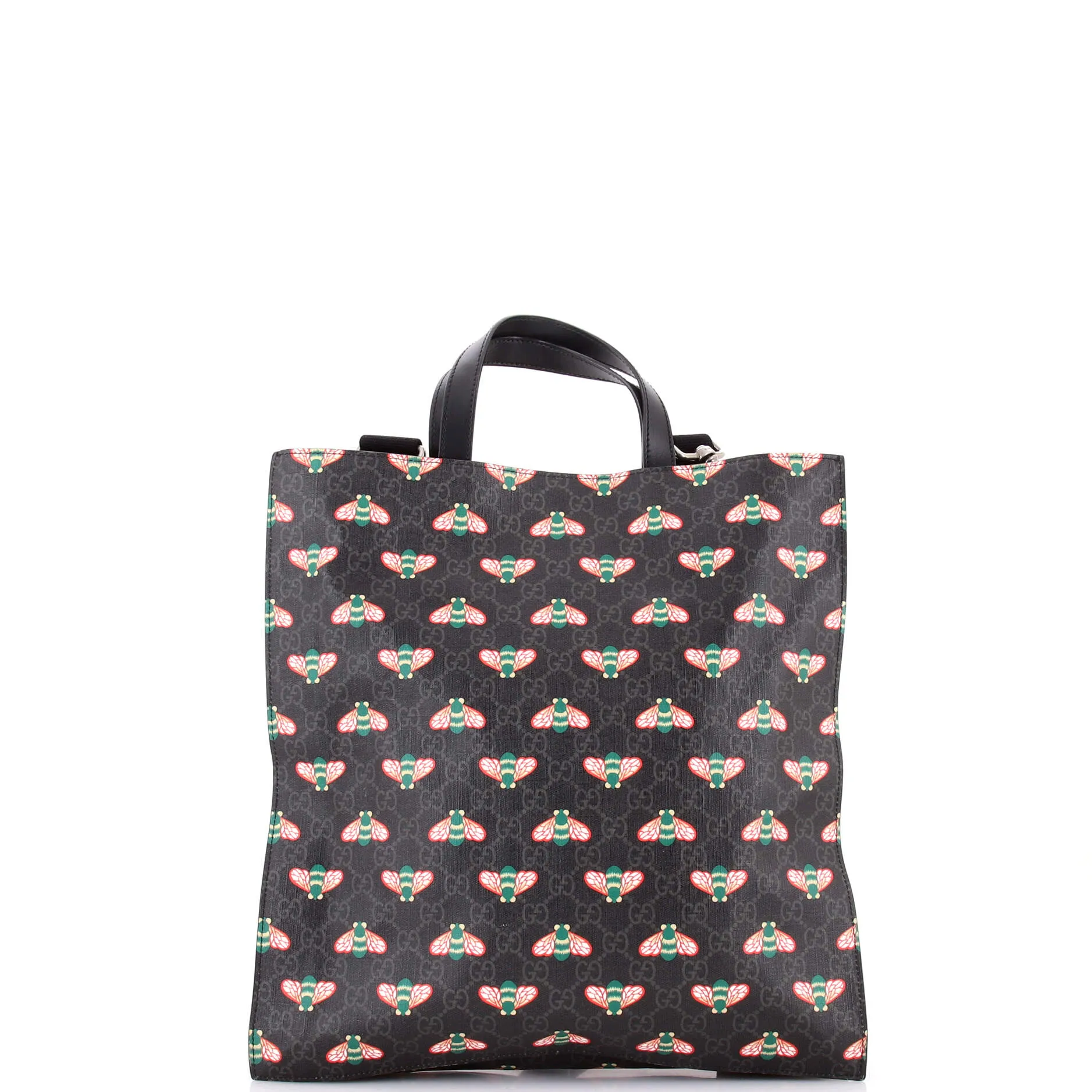 Pre-Loved Gucci Convertible Soft Open Tote Printed GG Coated Canvas Tall sold by Zulily product image thumbnail 3