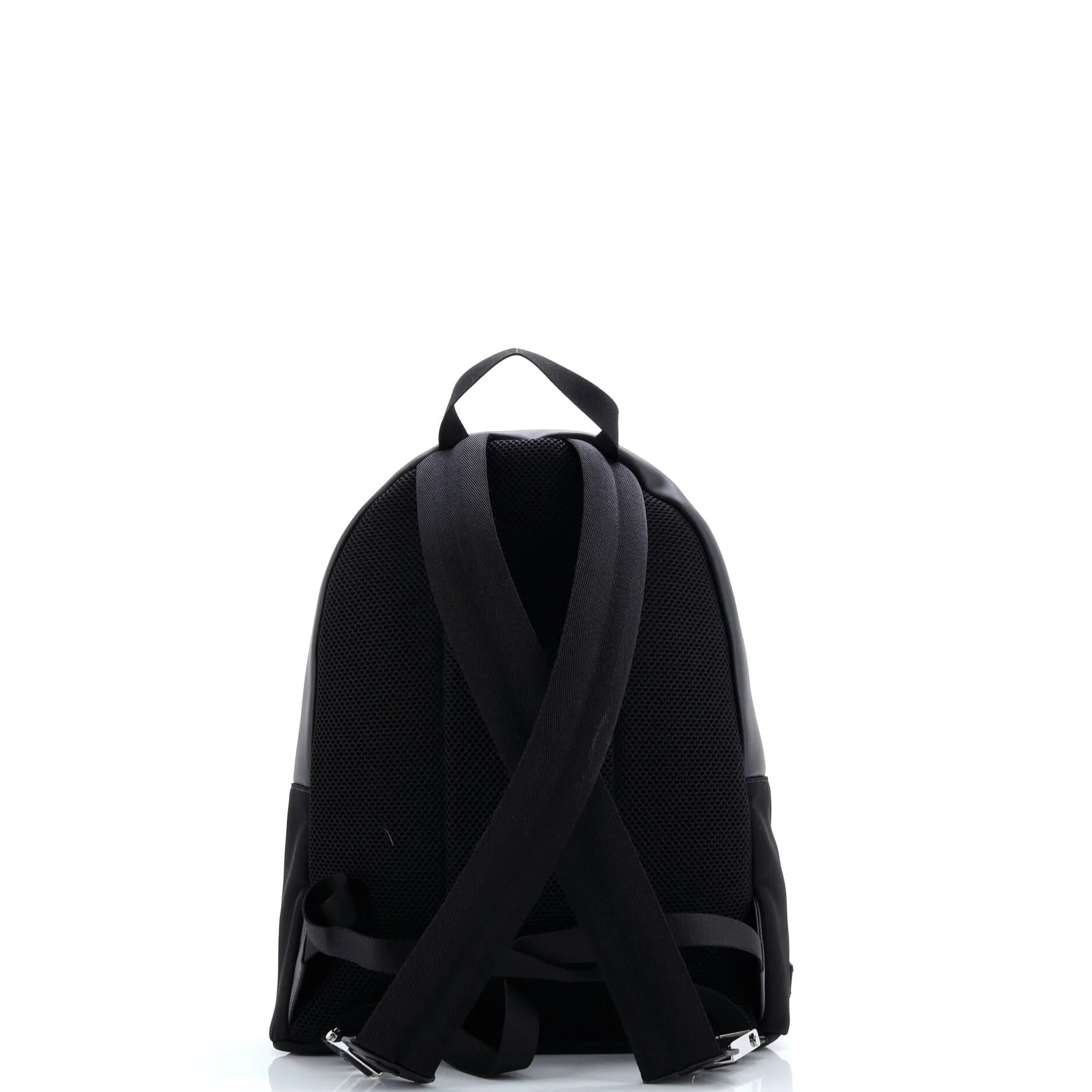 Pre-Loved Fendi Monster Backpack Nylon with Leather Large sold by Zulily product image thumbnail 3