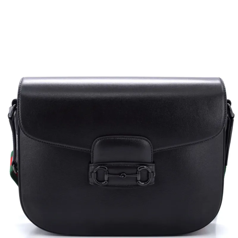 Pre-Loved Gucci Horsebit 1955 Shoulder Bag Leather Large sold by Zulily