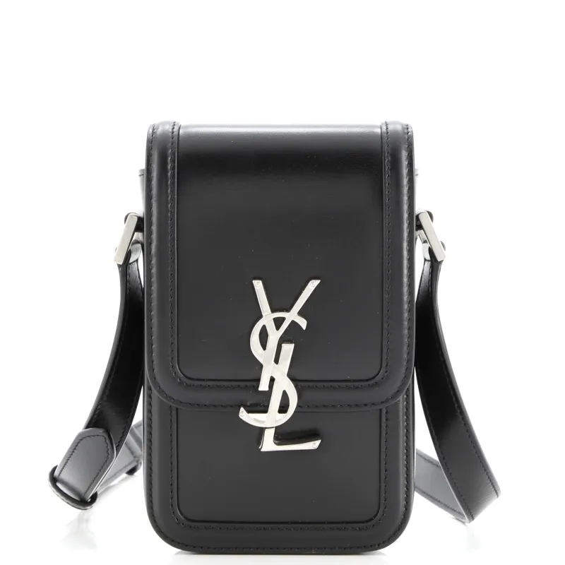 Pre-Loved Saint Laurent Solferino Bag Leather Mini sold by Zulily