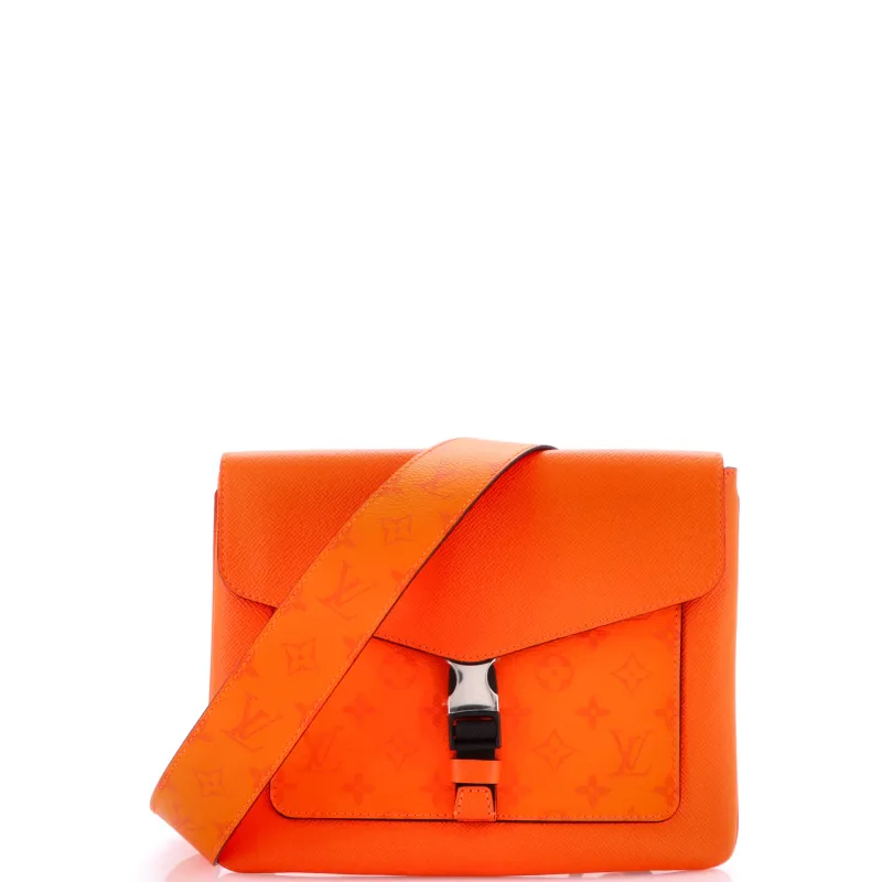 Pre-Loved Louis Vuitton Outdoor Flap Messenger Monogram Taigarama sold by Zulily