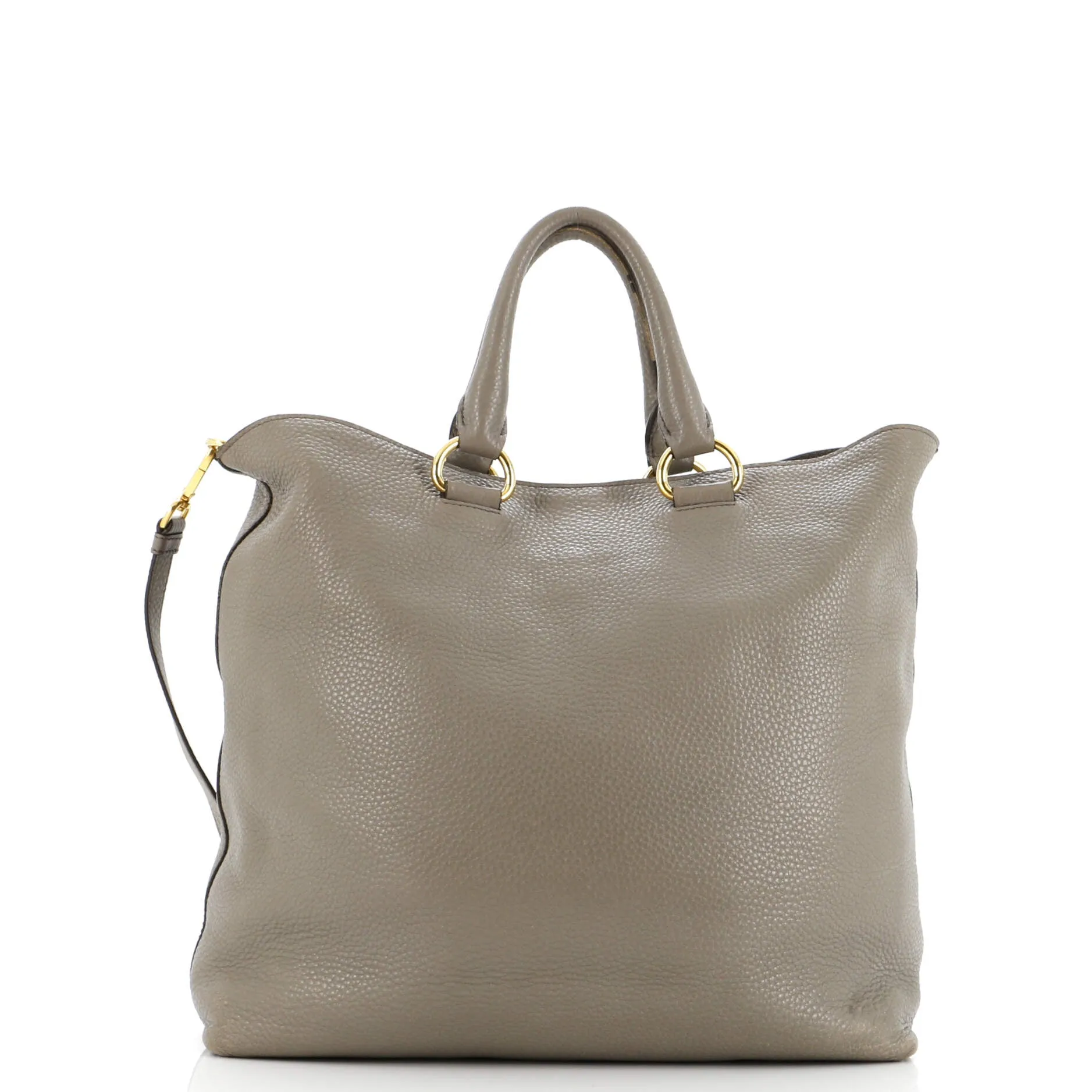 Pre-Loved Prada Convertible Shopper Tote Vitello Daino Large sold by Zulily product image thumbnail 3