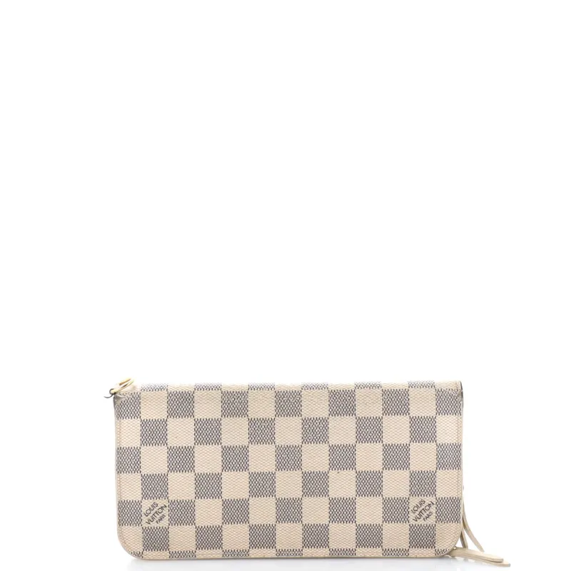 Pre-Loved Louis Vuitton Zippy Organizer Damier sold by Zulily