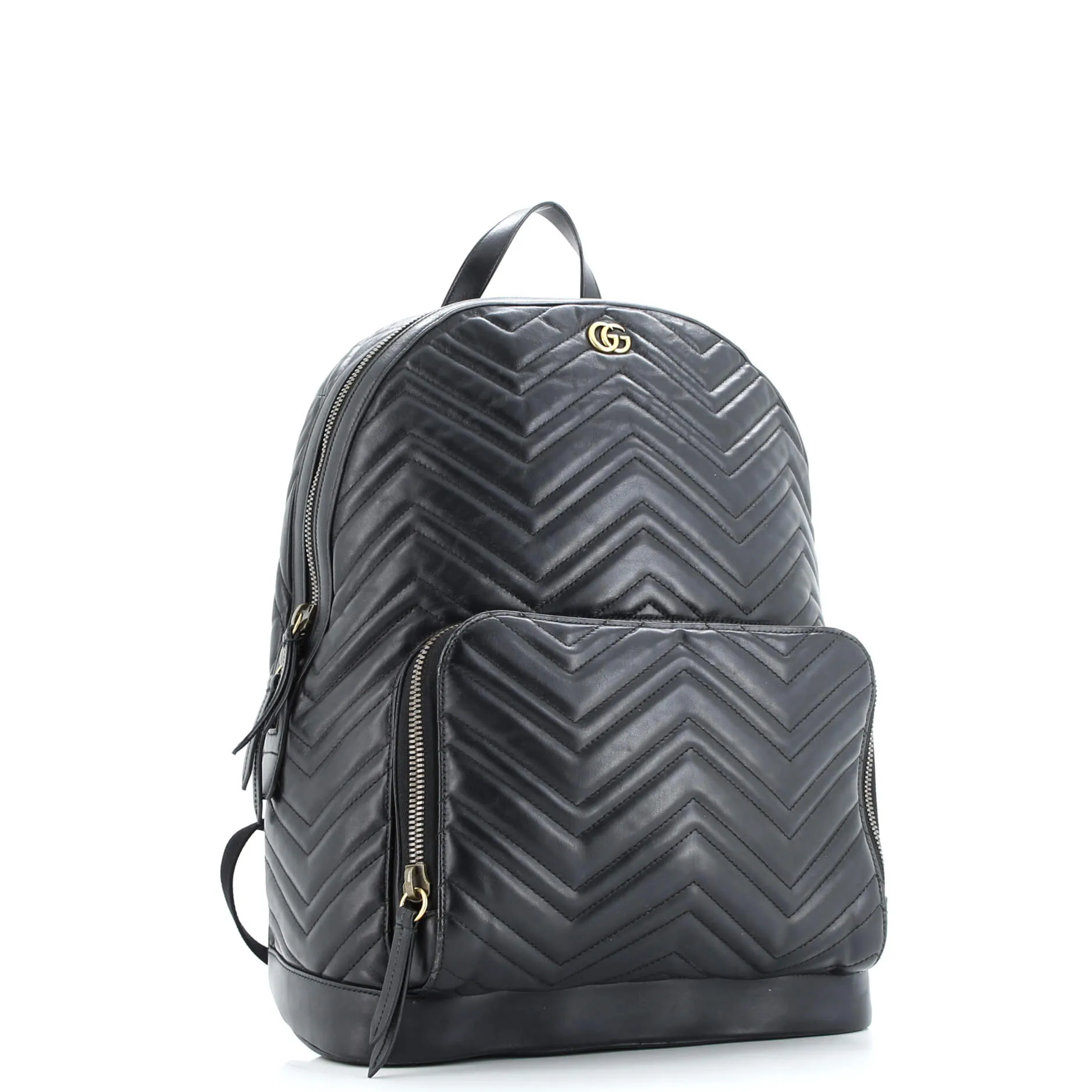 Pre-Loved Gucci GG Marmont Pocket Backpack Matelasse Leather Medium sold by Zulily product image thumbnail 2