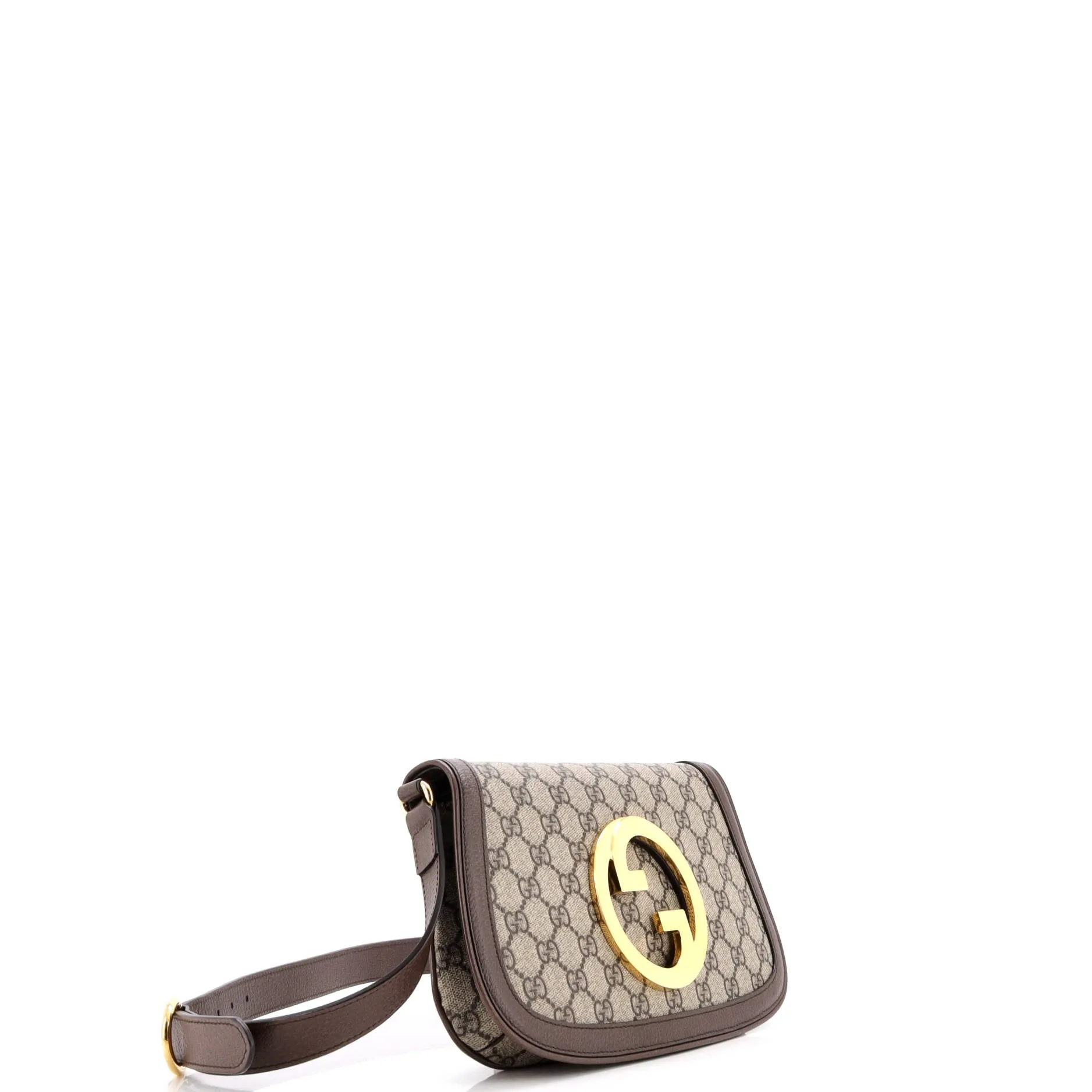 Pre-Loved Gucci Blondie NM Chain Flap Bag GG Coated Canvas Small sold by Zulily product image thumbnail 2