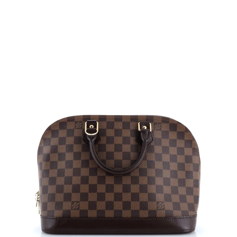 Pre-Loved Louis Vuitton Vintage Alma Handbag Damier PM sold by Zulily