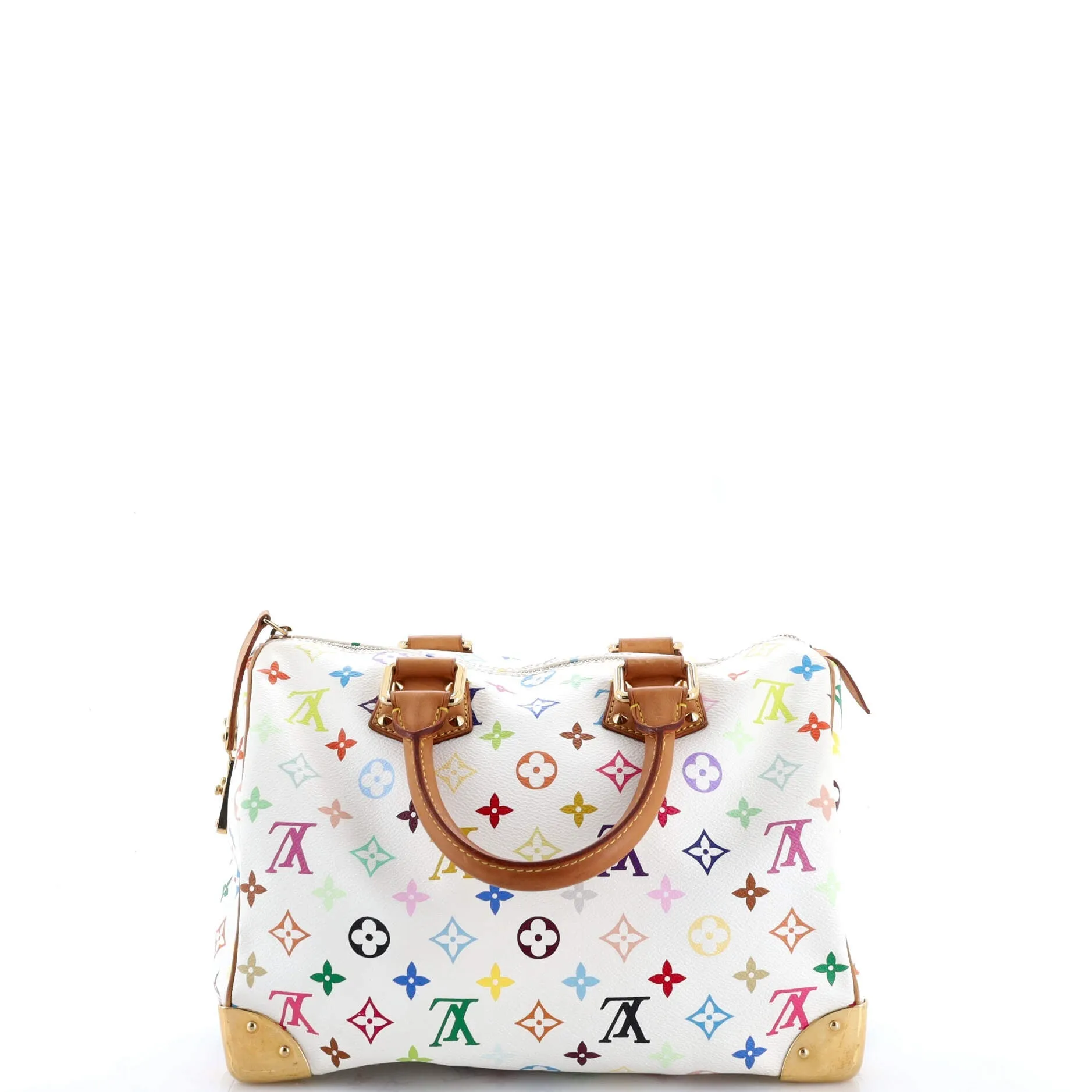 Pre-Loved Louis Vuitton Speedy Handbag Monogram Multicolor 30 sold by Zulily product image thumbnail 4
