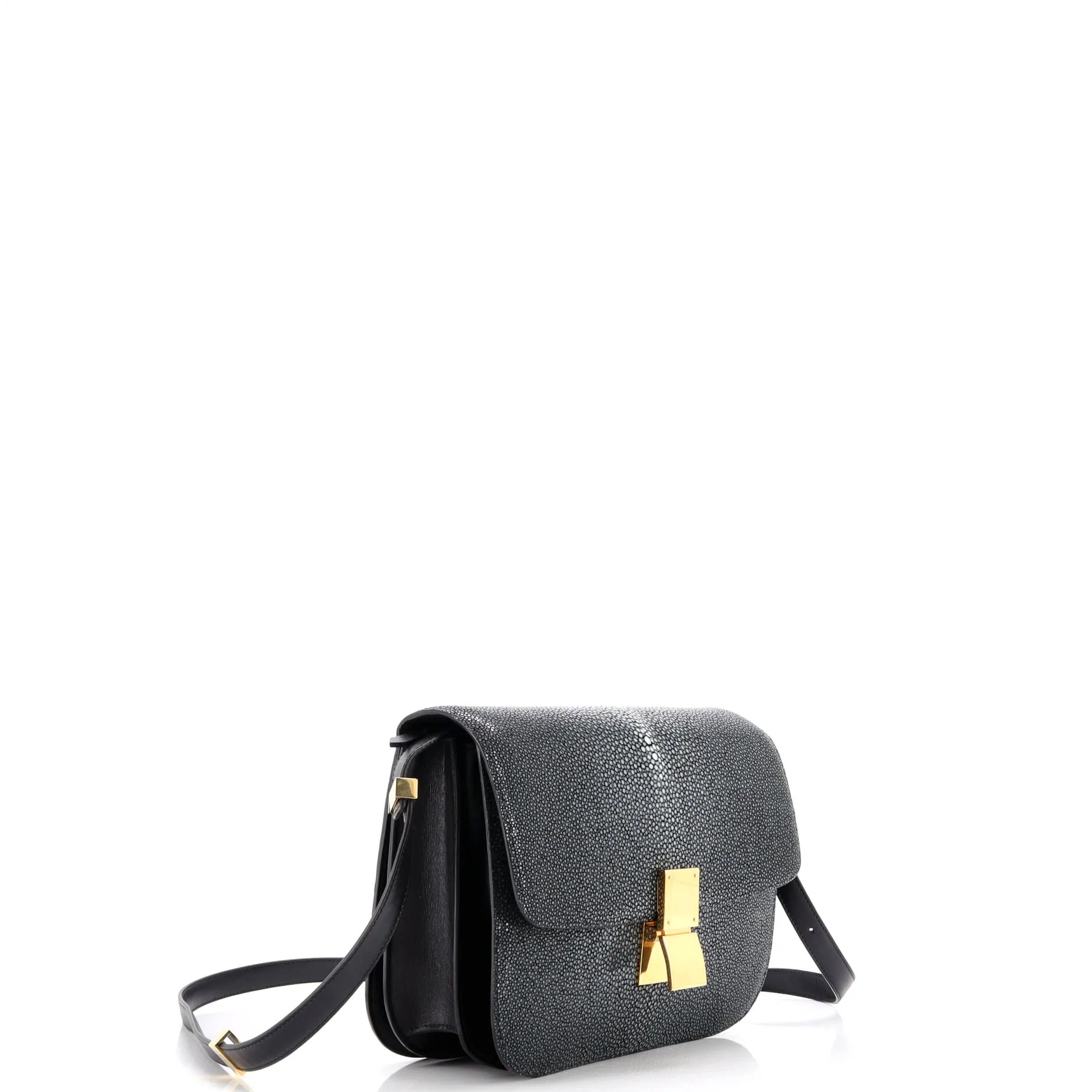 Pre-Loved Celine Classic Box Bag Stingray Medium sold by Zulily product image thumbnail 2