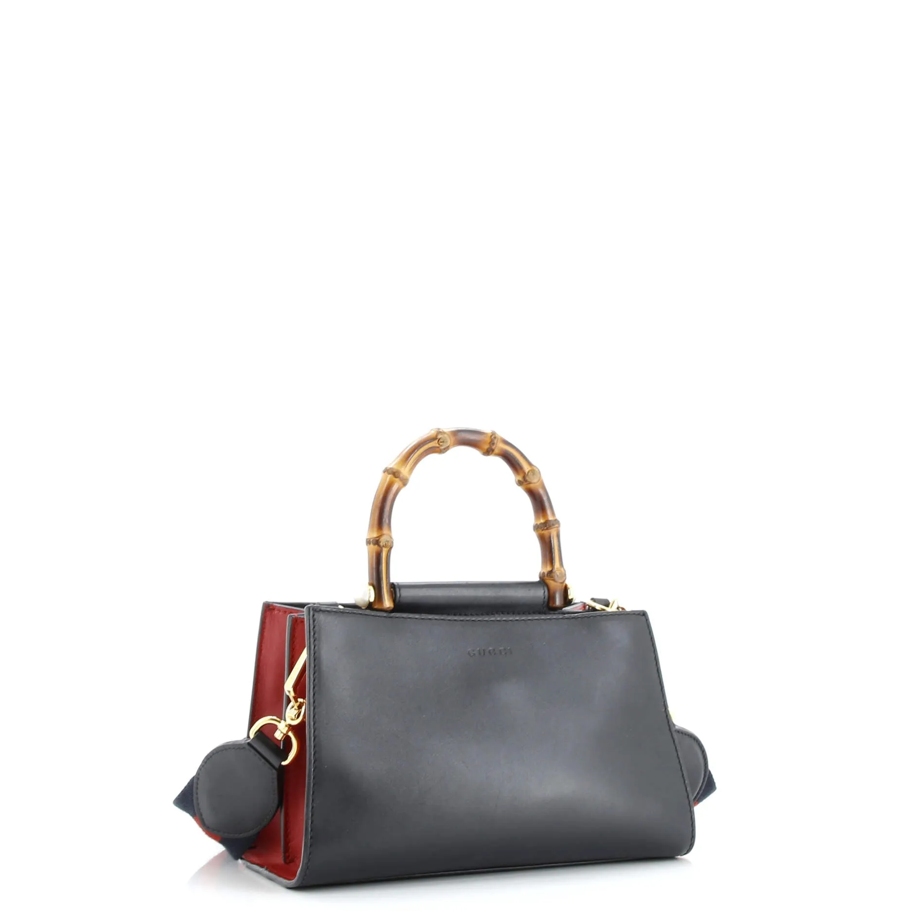 Pre-Loved Gucci Nymphaea Top Handle Bag Leather Mini sold by Zulily product image thumbnail 2