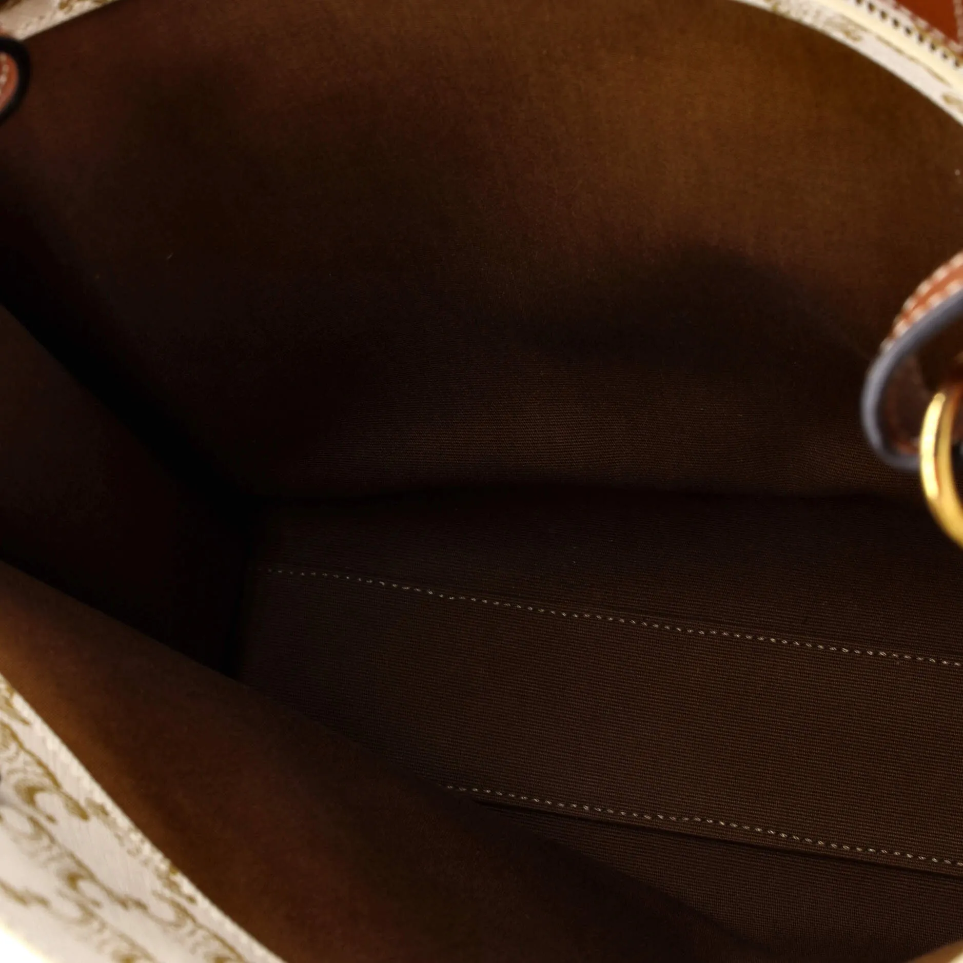 Pre-Loved Celine Vertical Cabas Tote Triomphe Coated Canvas Small sold by Zulily product image thumbnail 5