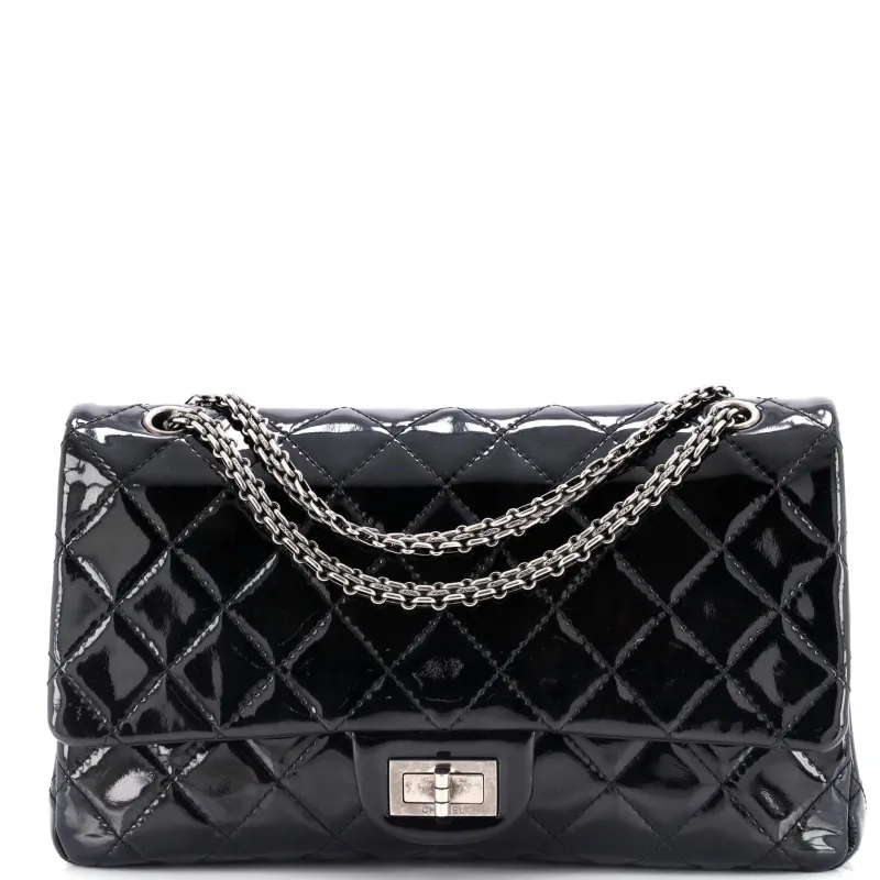 Pre-Loved Chanel Reissue 2.55 Flap Bag Quilted Patent 227 sold by Zulily