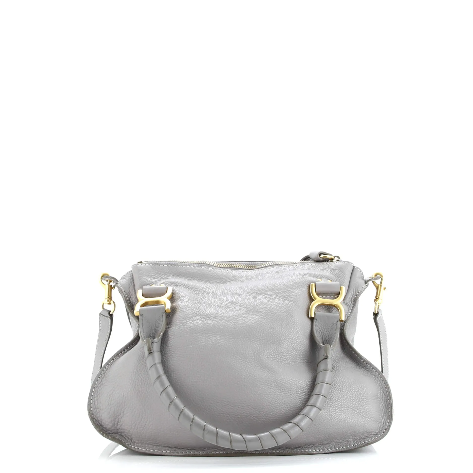 Pre-Loved Chloe Marcie Satchel Leather Medium sold by Zulily product image thumbnail 3