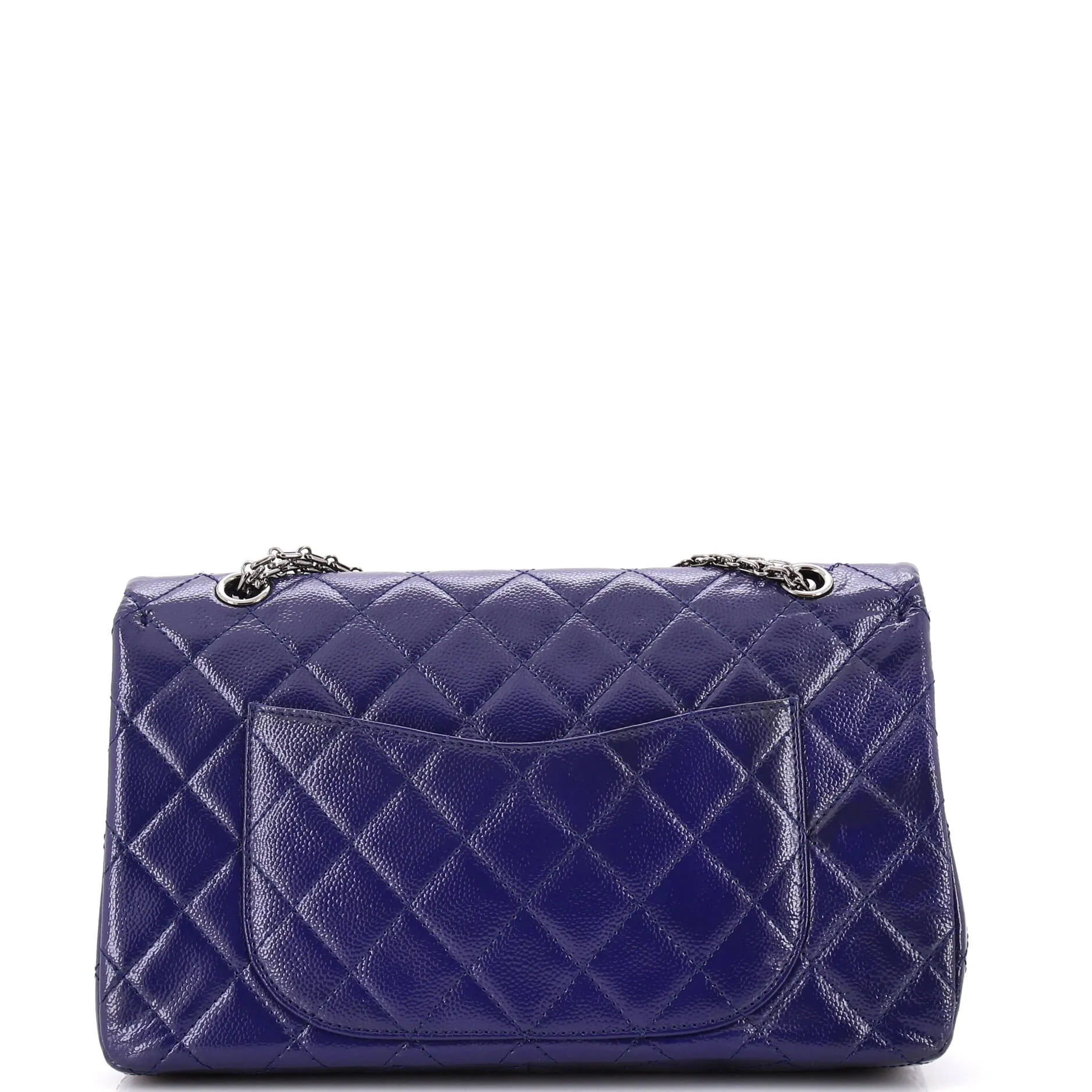 Pre-Loved Chanel Reissue 2.55 Flap Bag Quilted Caviar 227 sold by Zulily product image thumbnail 3