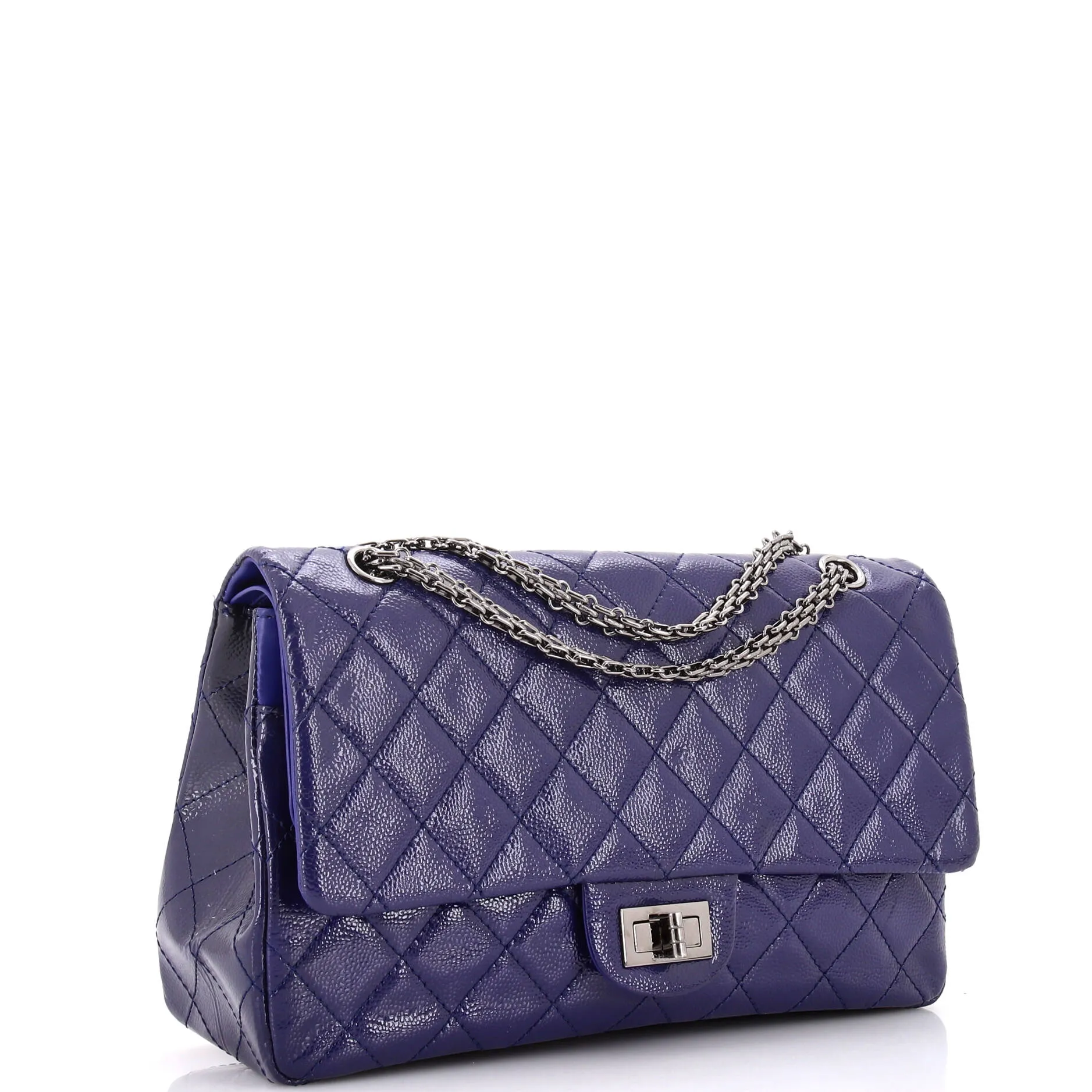 Pre-Loved Chanel Reissue 2.55 Flap Bag Quilted Caviar 227 sold by Zulily product image thumbnail 2