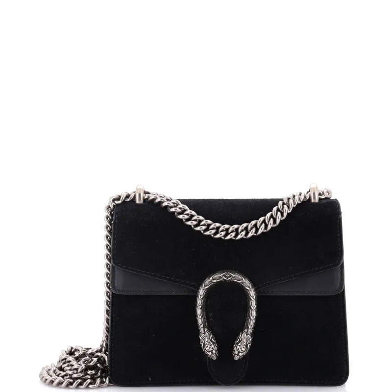 Pre-Loved Gucci Dionysus Bag Suede Mini sold by Zulily