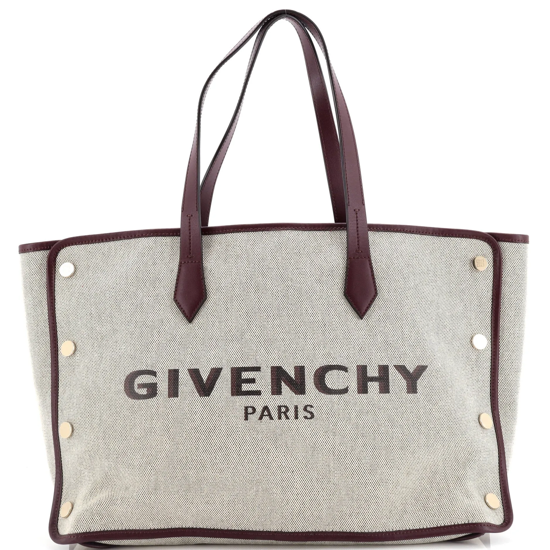 Pre-Loved Givenchy Bond Shopper Tote Canvas Medium sold by Zulily