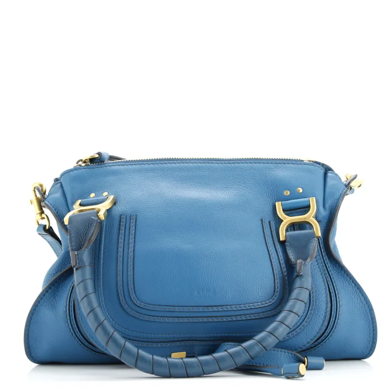 Pre-Loved Chloe Marcie Satchel Leather Medium sold by Zulily