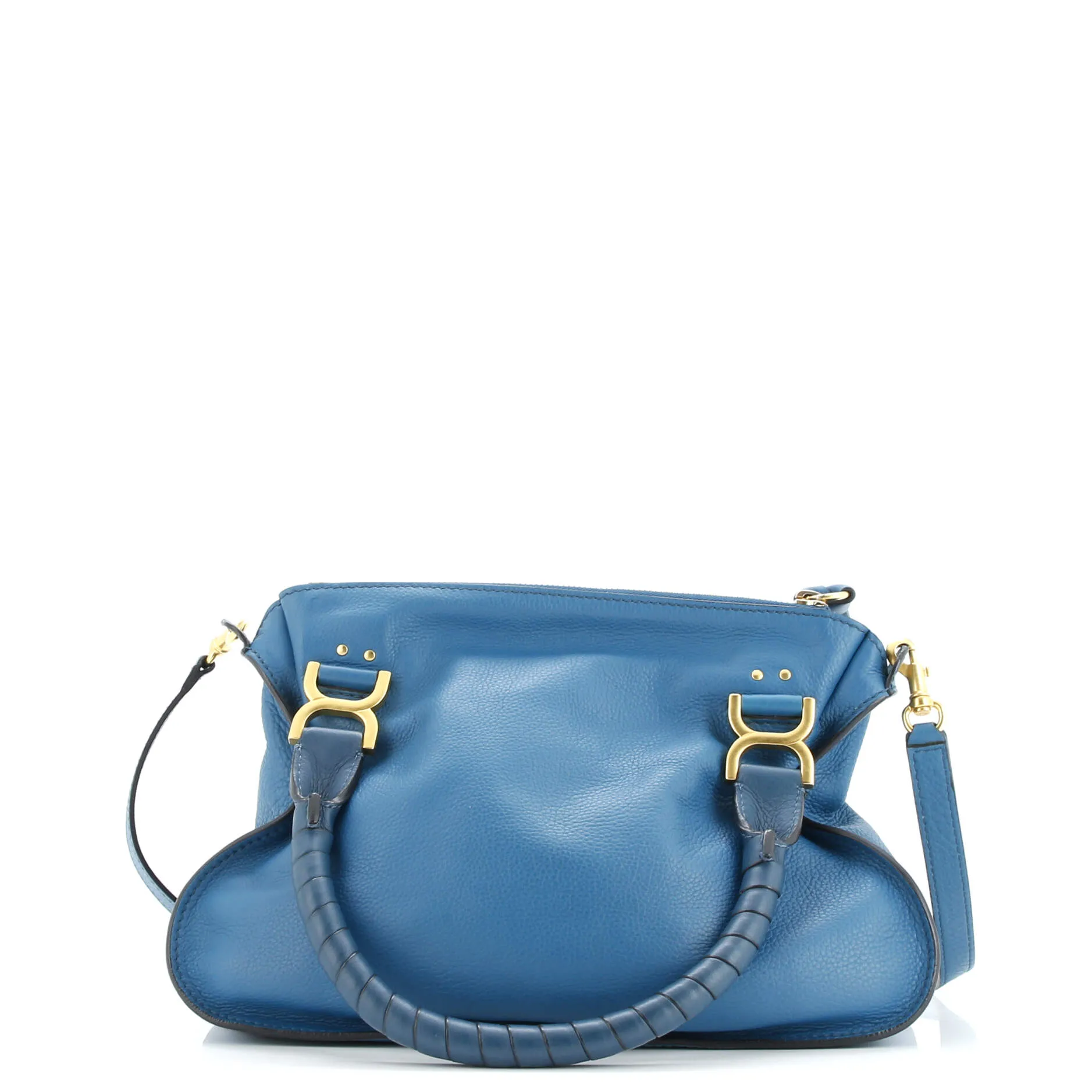 Pre-Loved Chloe Marcie Satchel Leather Medium sold by Zulily product image thumbnail 5