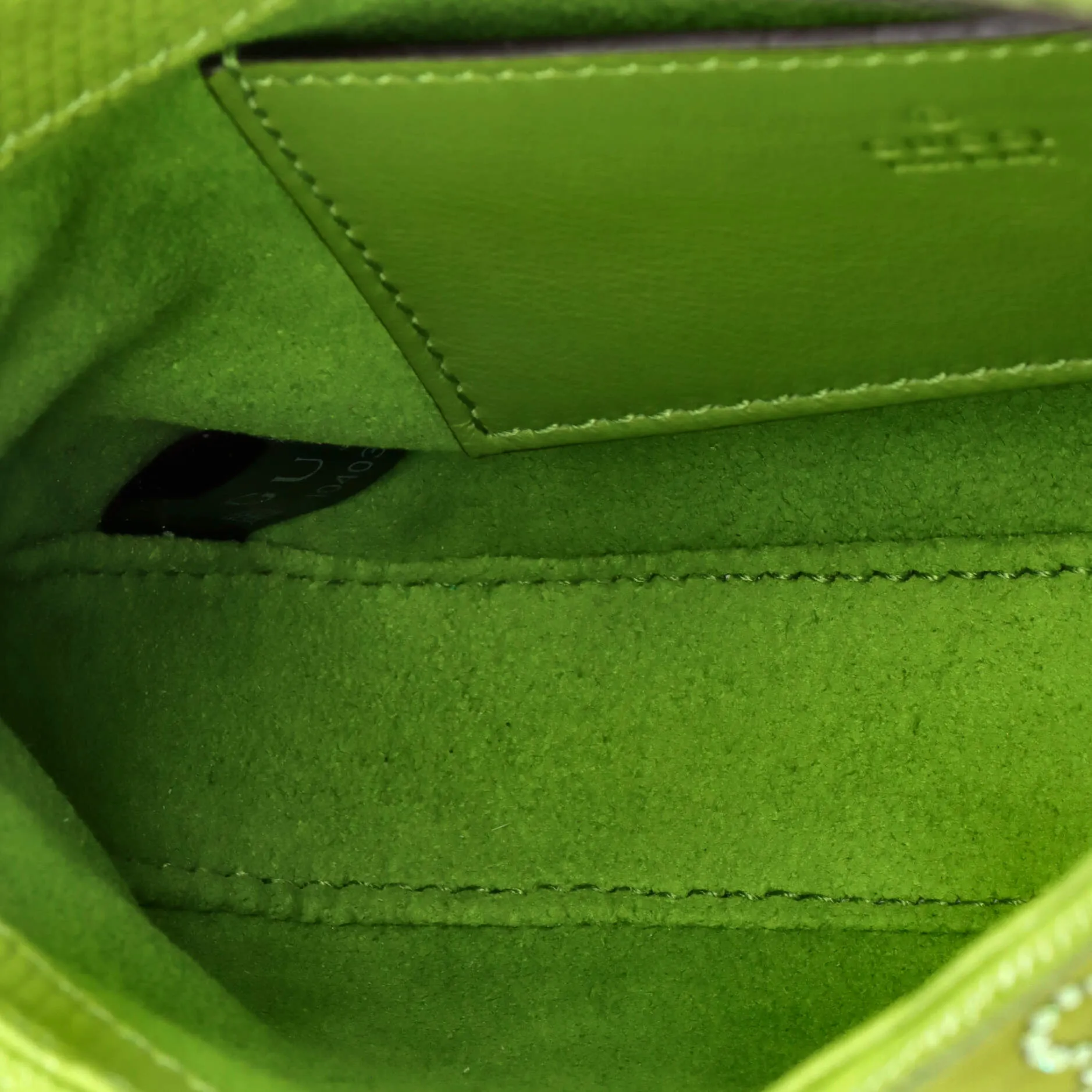 Pre-Loved Gucci Jackie 1961 Chain Hobo GG Embellished Canvas with Lizard Mini sold by Zulily product image thumbnail 5