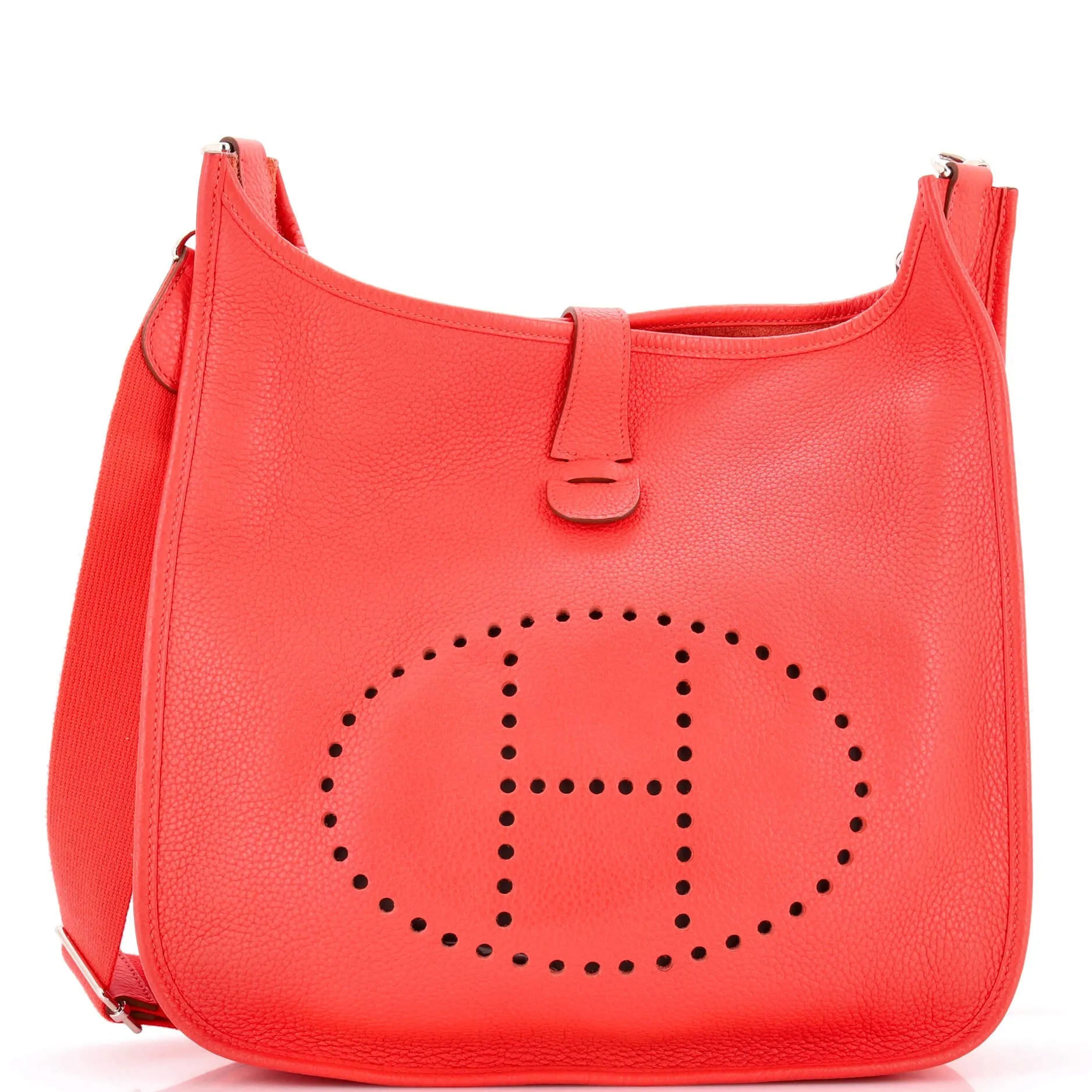 Pre-Loved Hermes Evelyne Bag Gen III Clemence GM sold by Zulily