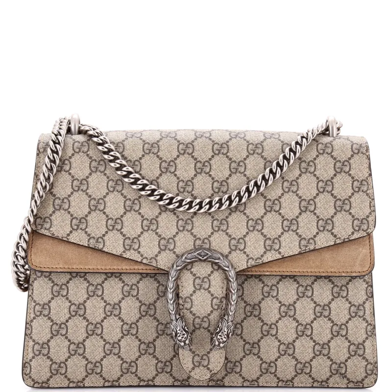 Pre-Loved Gucci Dionysus Bag GG Coated Canvas Medium sold by Zulily