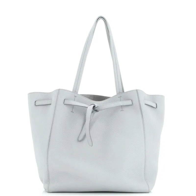 Pre-Loved Celine Phantom Tie Cabas Tote Leather Small sold by Zulily