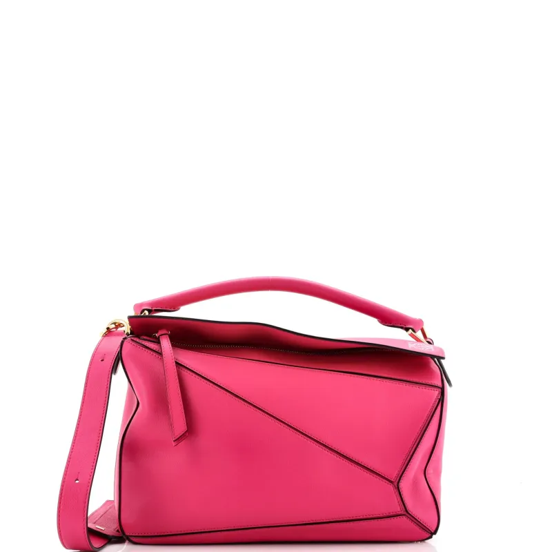 Pre-Loved Loewe Puzzle Bag Leather Medium sold by Zulily