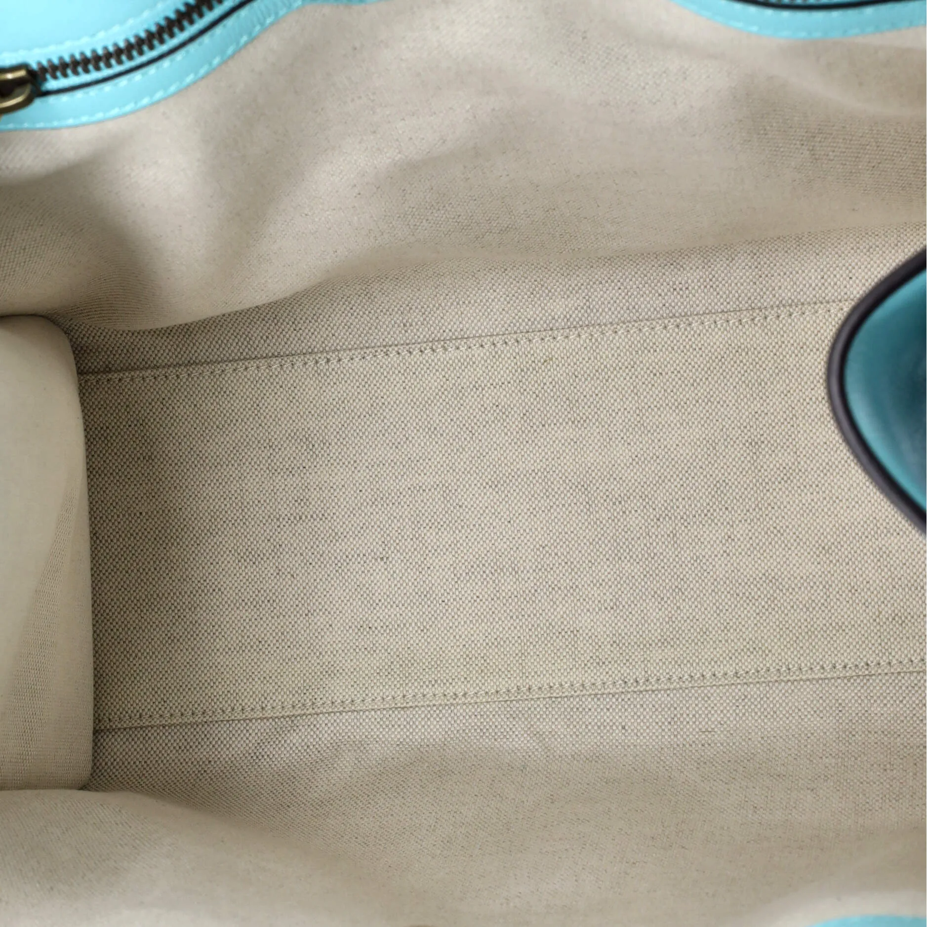Pre-Loved Gucci Structured Top Handle Open Tote Printed GG Coated Canvas Small sold by Zulily product image thumbnail 5