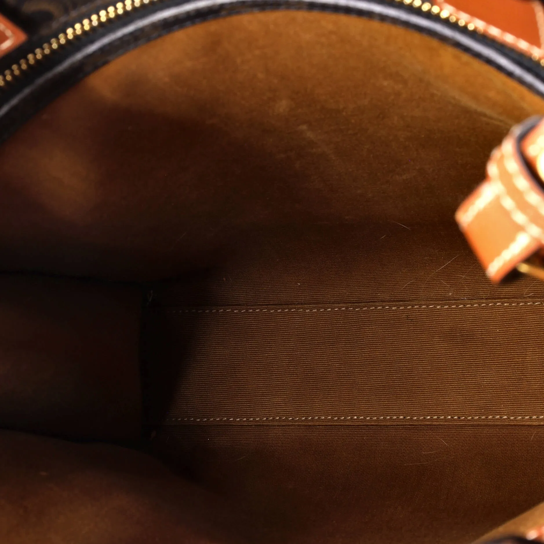 Pre-Loved Celine Vertical Cabas Tote Triomphe Coated Canvas Small sold by Zulily product image thumbnail 5