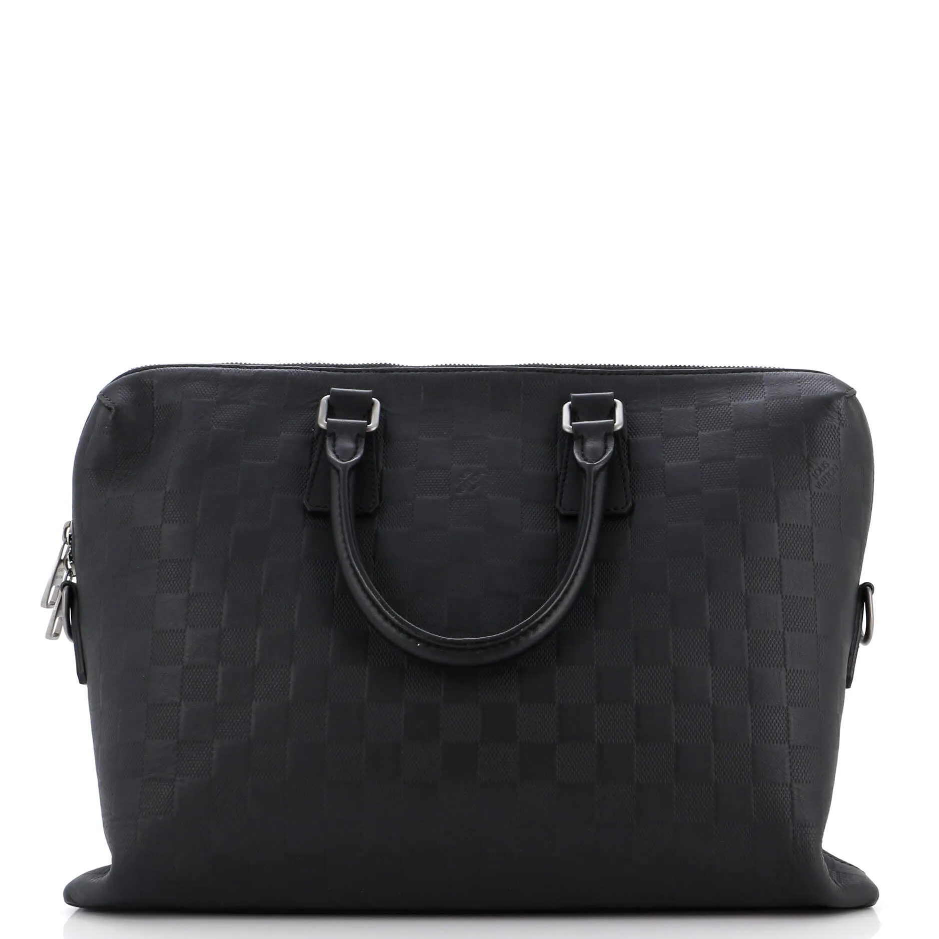 Pre-Loved Louis Vuitton Porte-Documents Jour Bag Damier Infini Leather sold by Zulily
