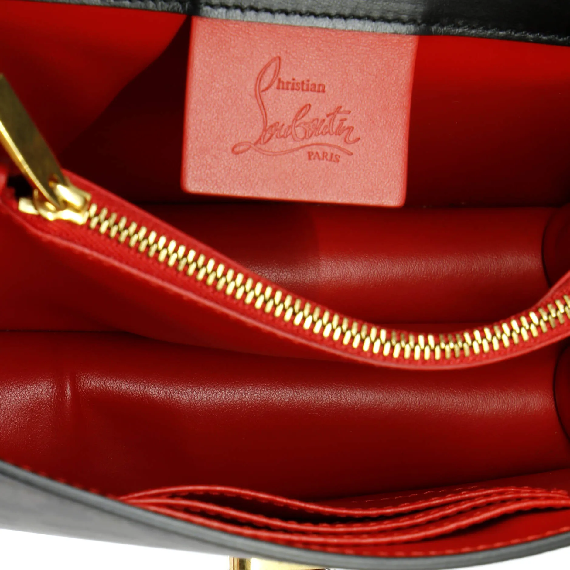 Pre-Loved Christian Louboutin Elisa Shoulder Bag Printed Leather Small sold by Zulily product image thumbnail 5