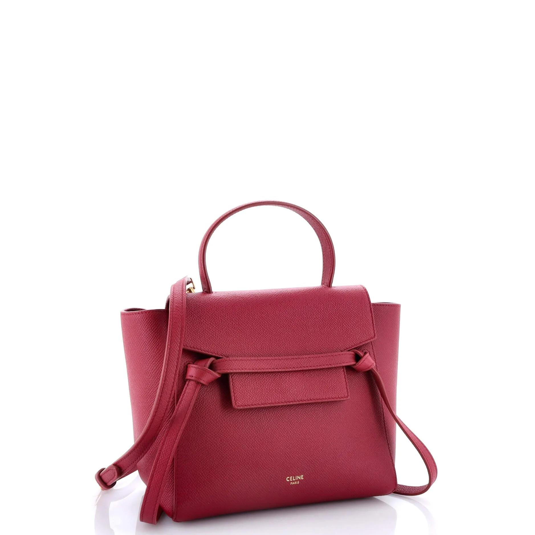 Pre-Loved Celine Belt Bag Textured Leather Nano sold by Zulily product image thumbnail 2