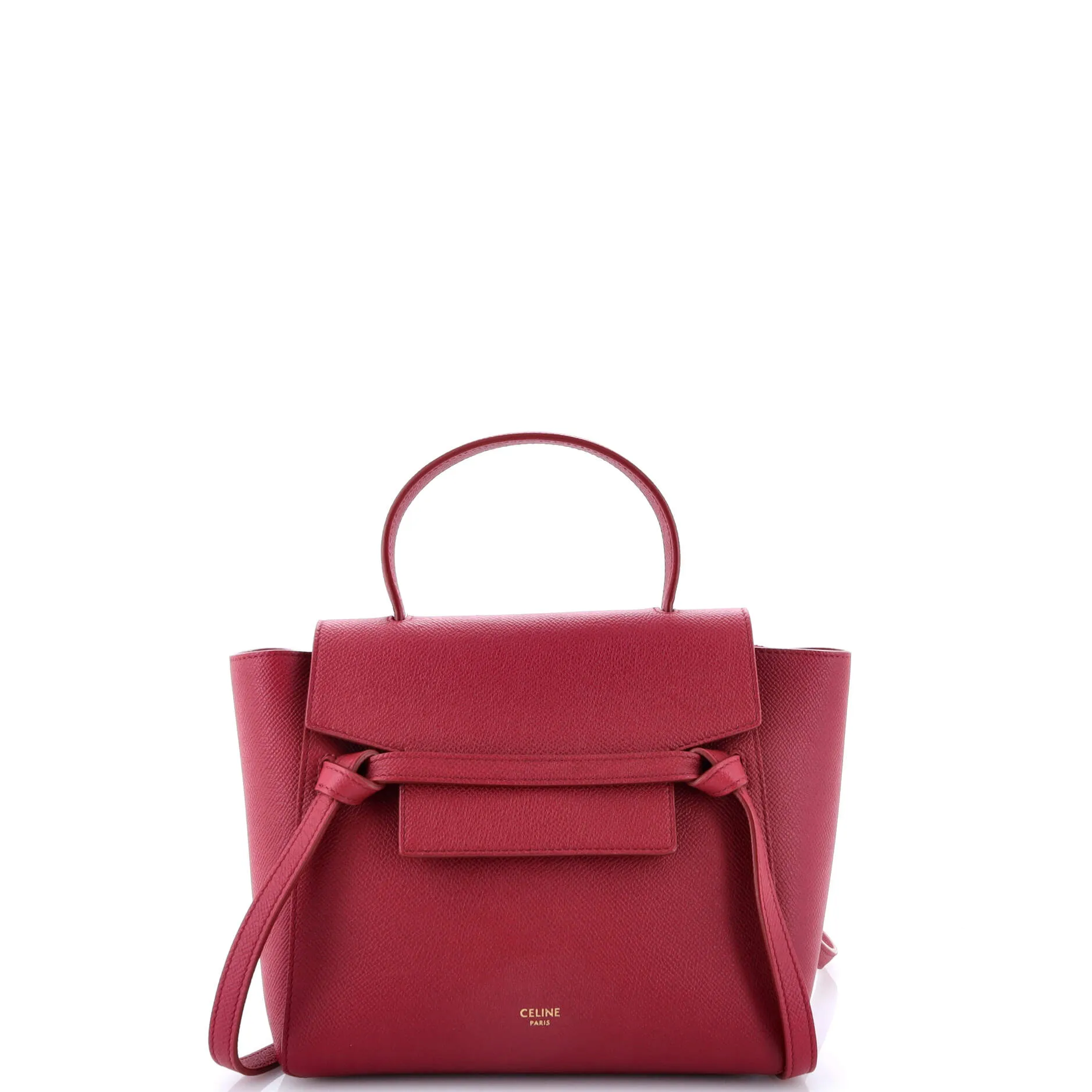 Pre-Loved Celine Belt Bag Textured Leather Nano sold by Zulily