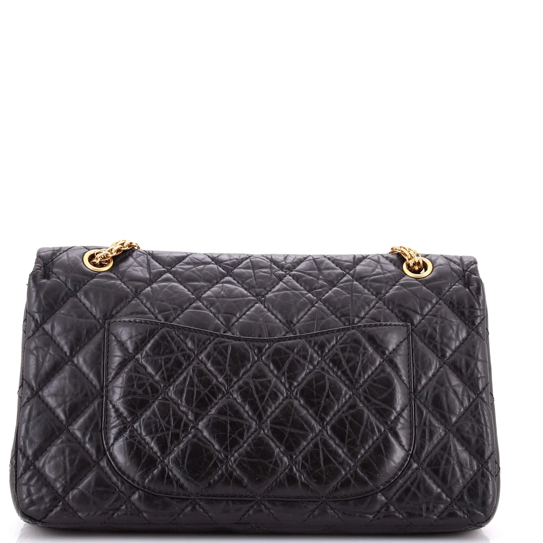 Pre-Loved Chanel Reissue 2.55 Flap Bag Quilted Aged Calfskin 227 sold by Zulily product image thumbnail 3