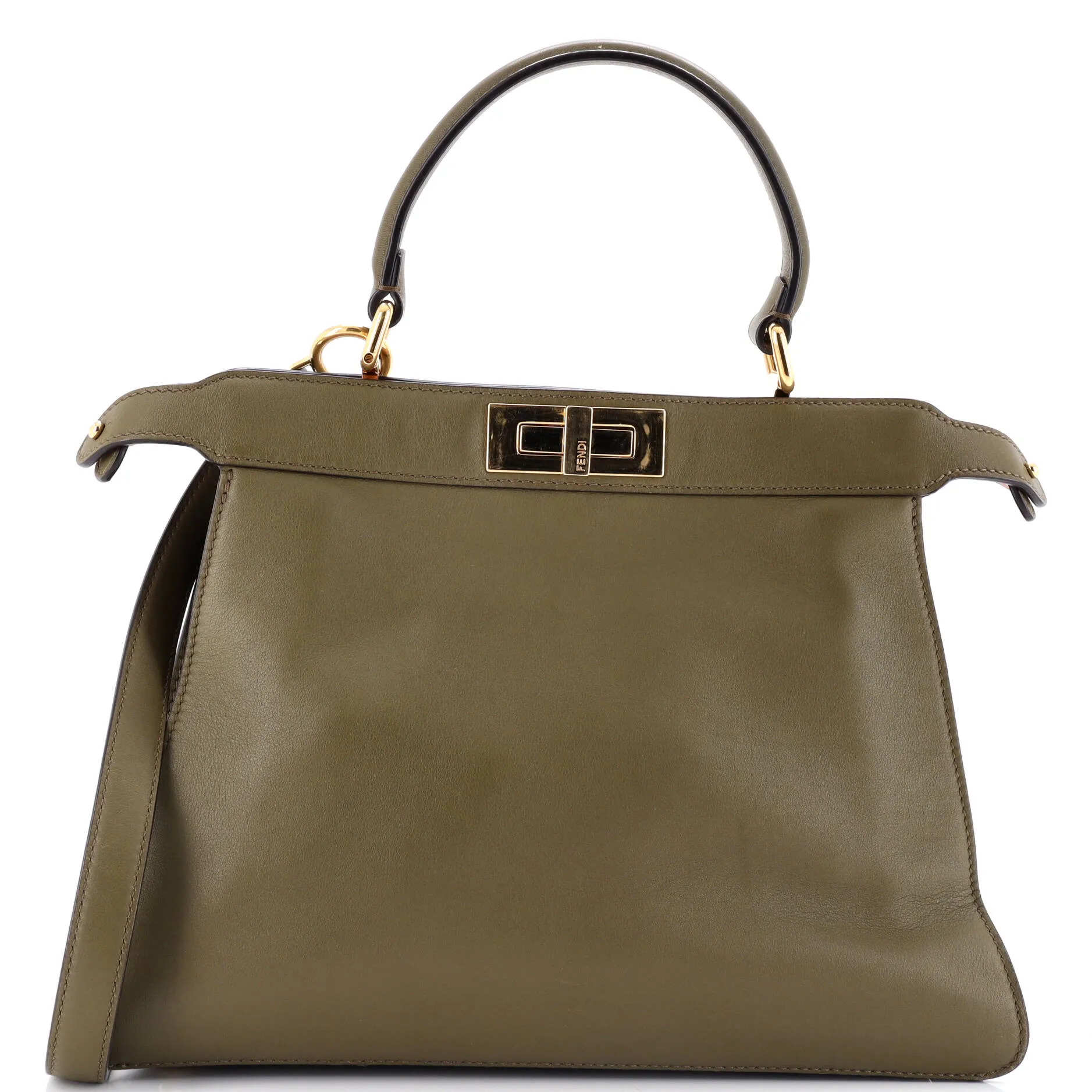 Pre-Loved Fendi Peekaboo ISeeU Bag Leather Medium sold by Zulily