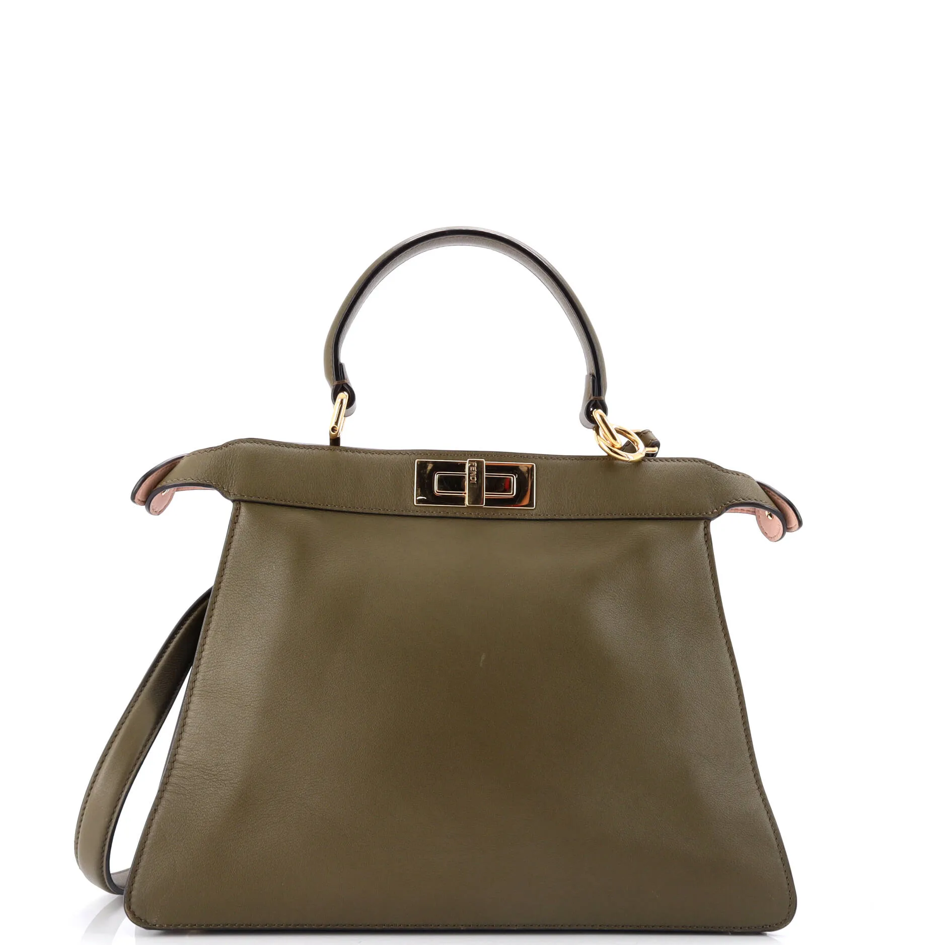Pre-Loved Fendi Peekaboo ISeeU Bag Leather Medium sold by Zulily product image thumbnail 3